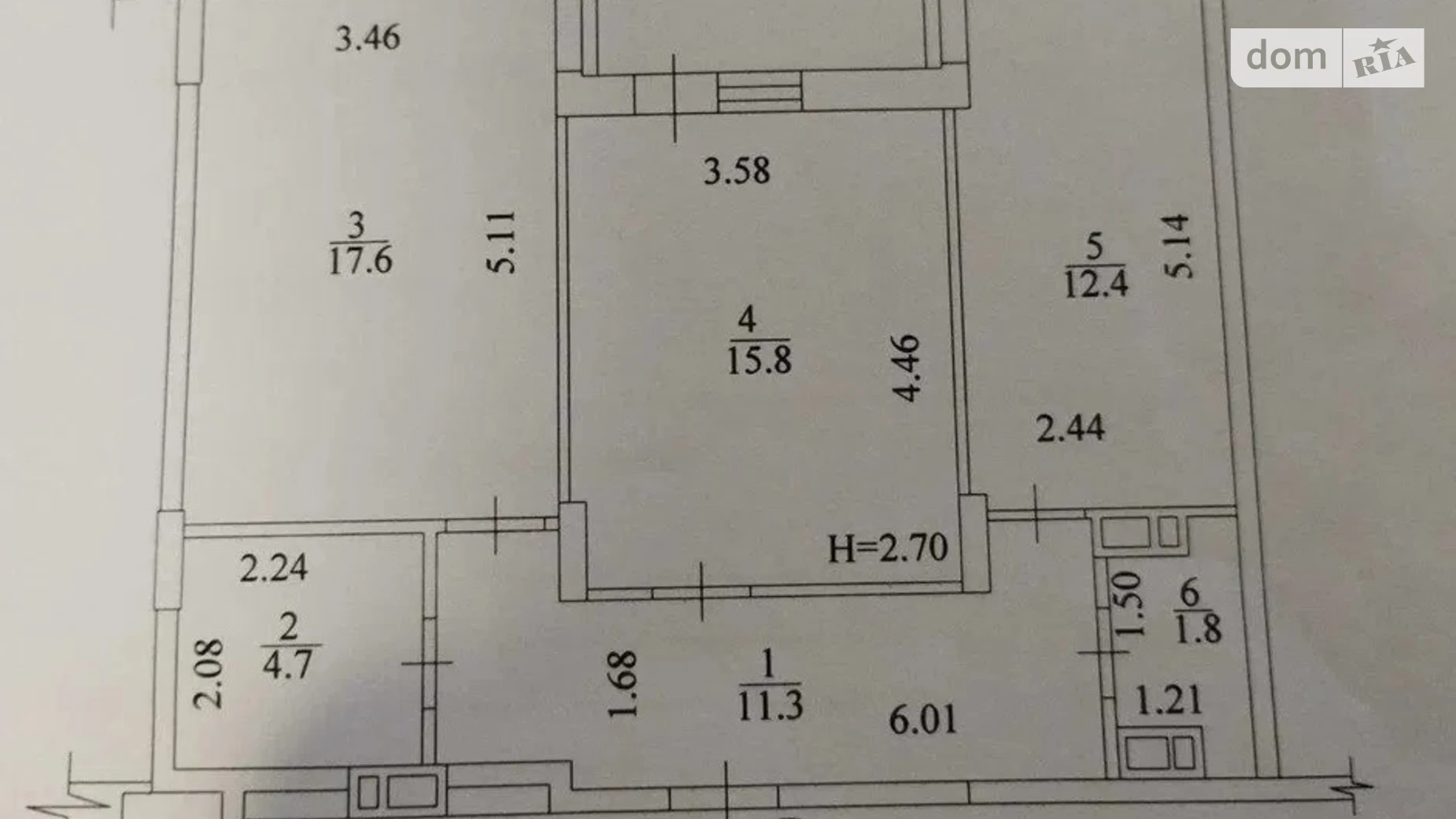 Продается 2-комнатная квартира 65.5 кв. м в Харькове, просп. Льва Ландау - фото 2