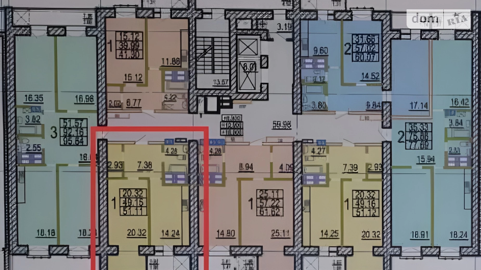 Продается 1-комнатная квартира 51 кв. м в Харькове, ул. Клочковская, 98