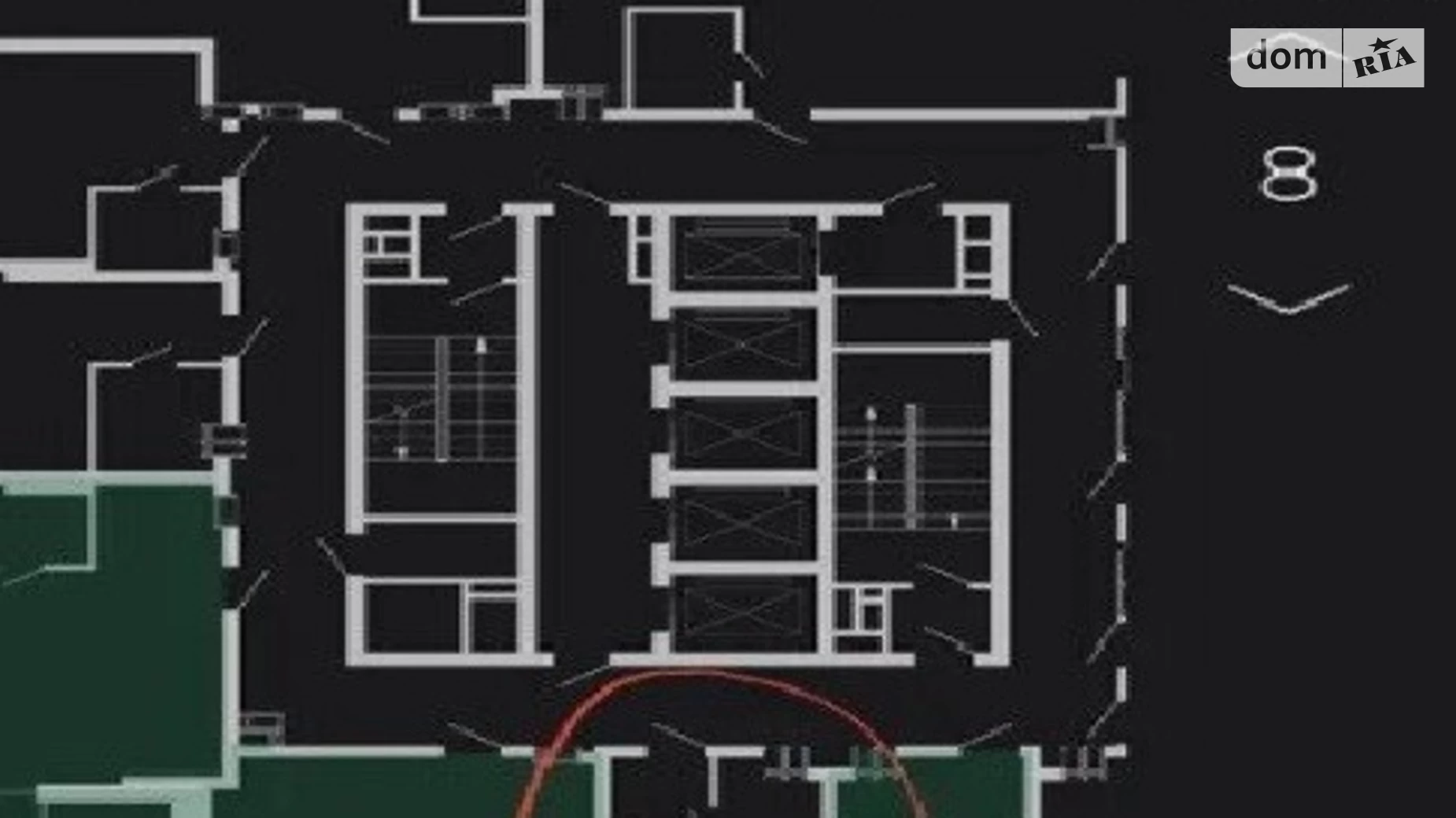 Продается 1-комнатная квартира 33 кв. м в Днепре, ул. Сичеславская Набережная