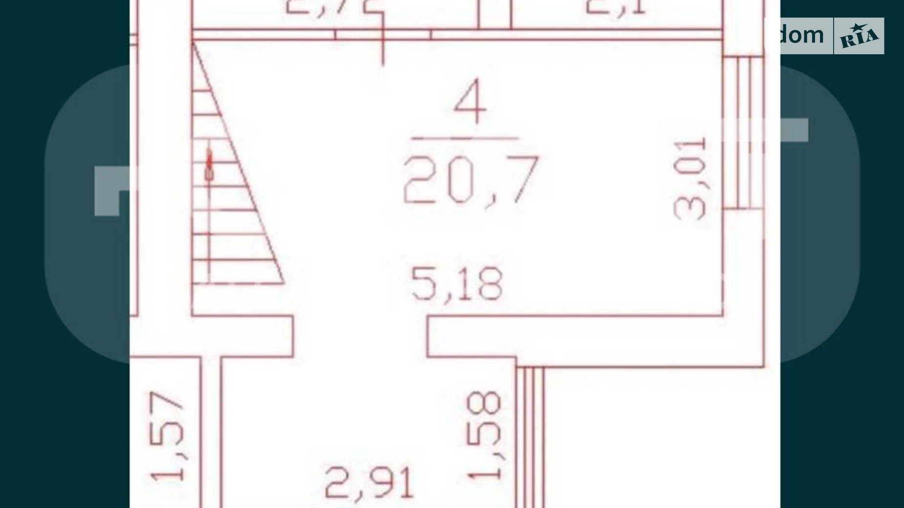 Продается 3-комнатная квартира 77 кв. м в Харькове, пер. Лосевский, 4