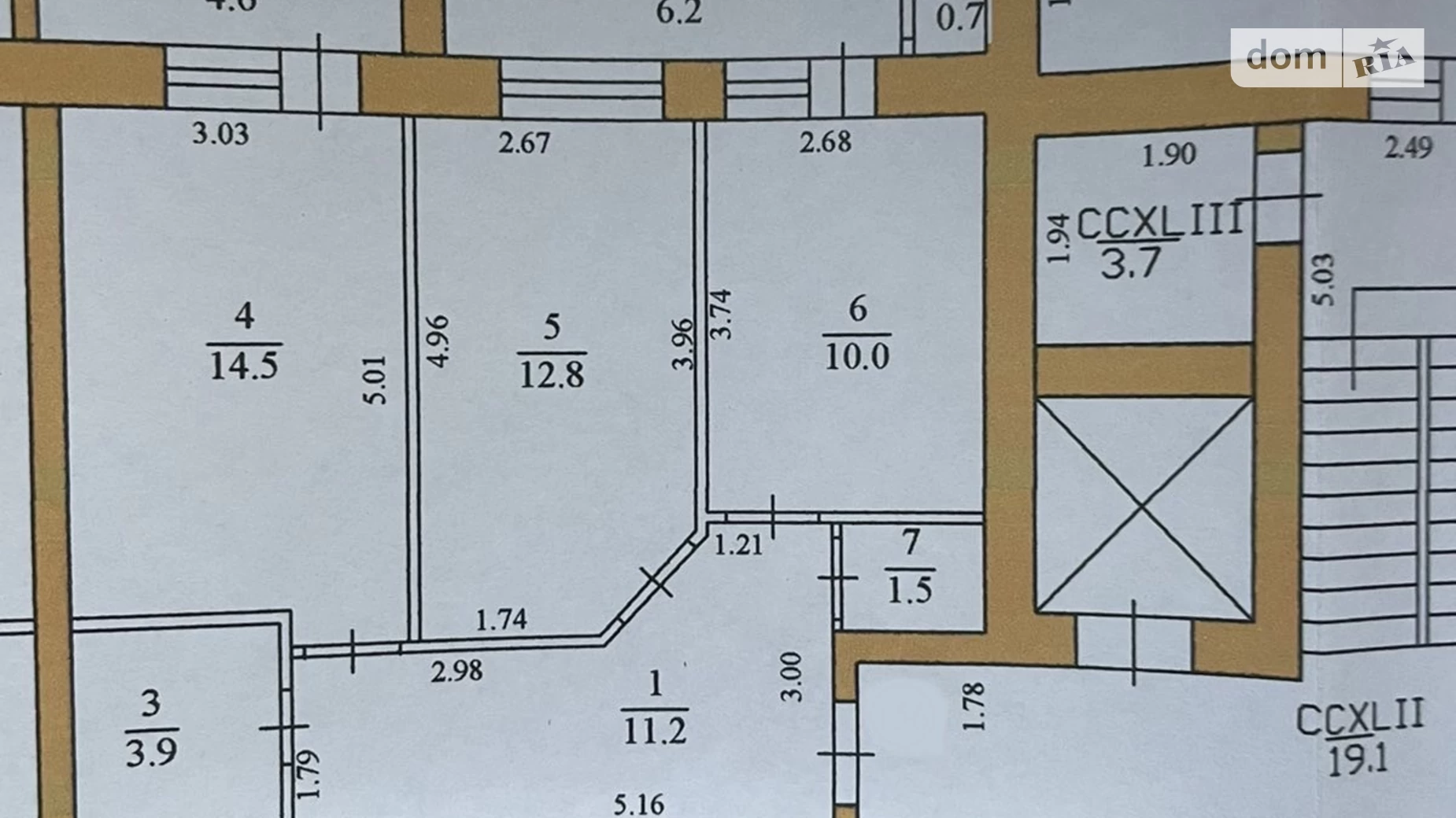 2-кімнатна квартира 66 кв. м у Тернополі, вул. Іллєнка