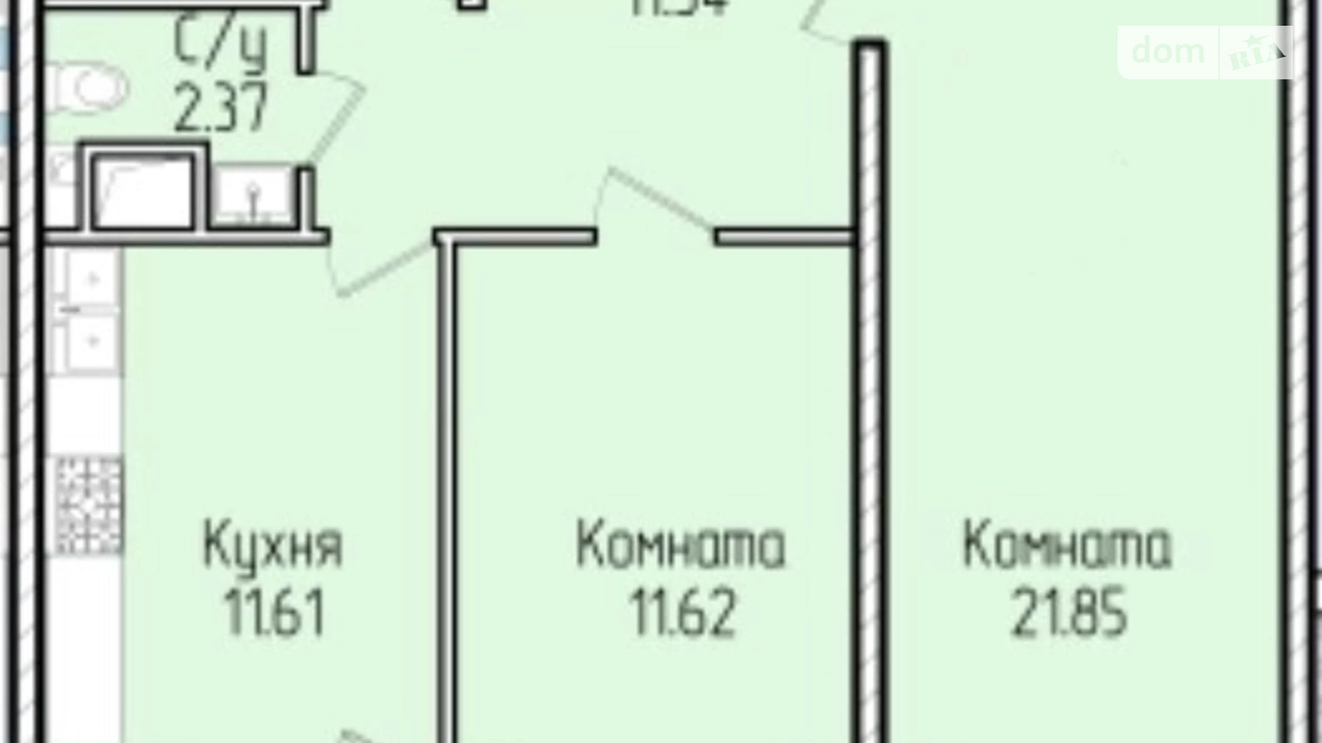 Продається 2-кімнатна квартира 64 кв. м у Одесі, вул. Генуезька, 3Г