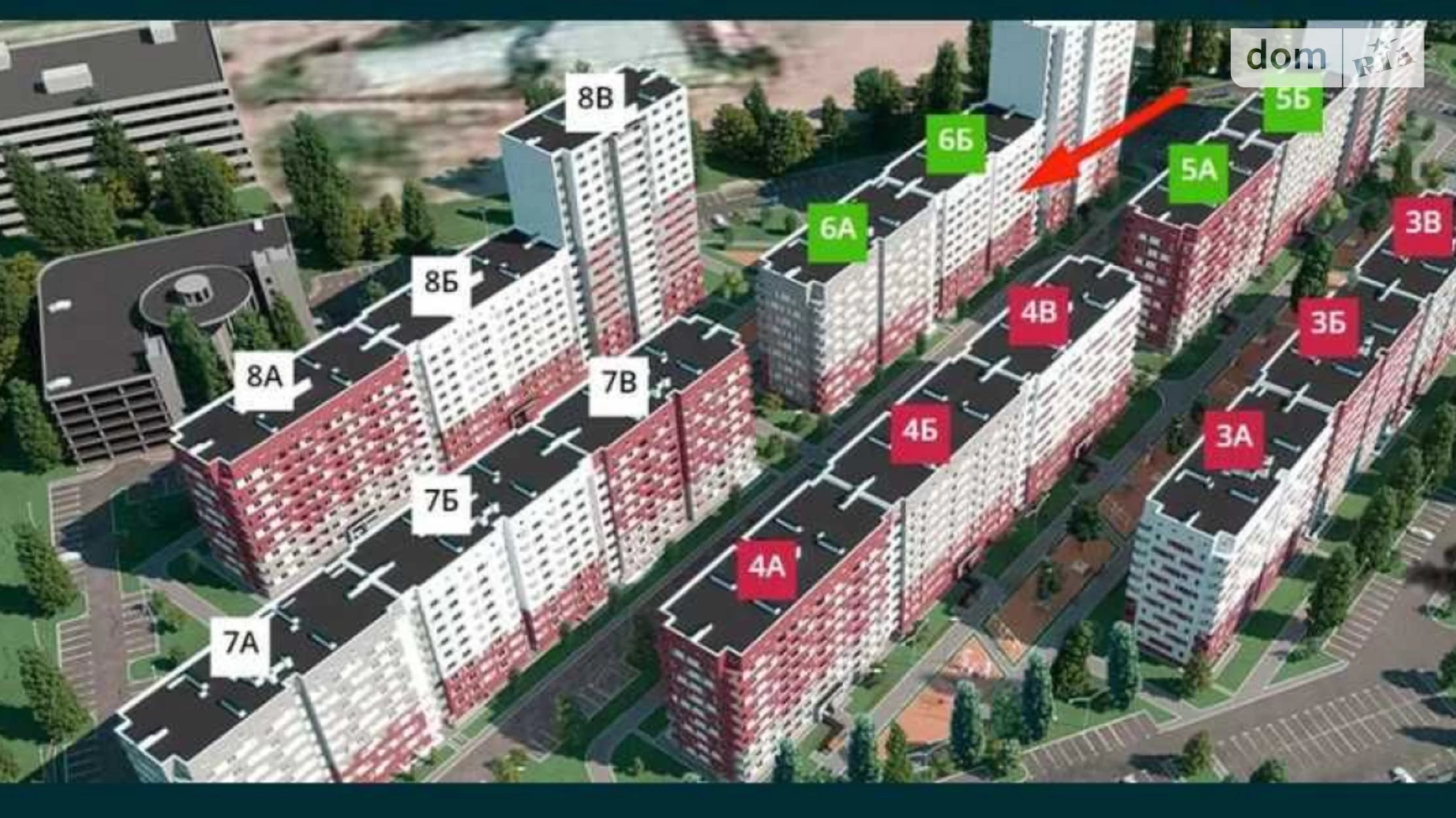 Продається 1-кімнатна квартира 38 кв. м у Харкові, вул. Борткевича, 11 - фото 2