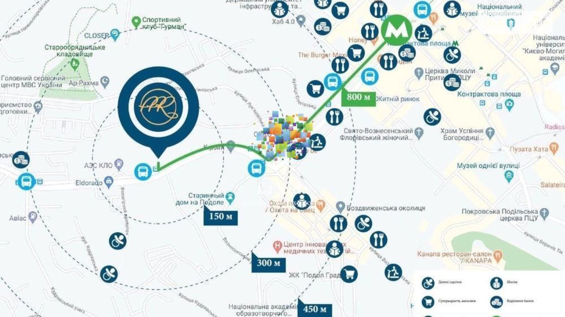 Продается 1-комнатная квартира 56.7 кв. м в Киеве, ул. Глубочицкая, 79/97