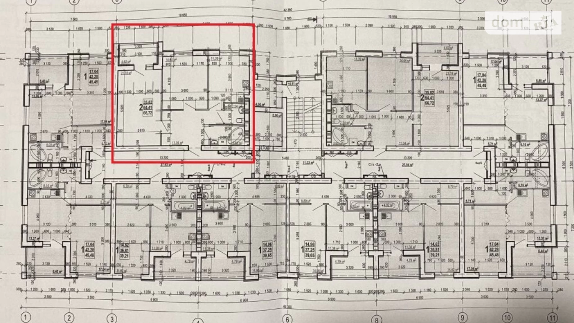 Продается 2-комнатная квартира 66.72 кв. м в Харькове, ул. Мира, 3