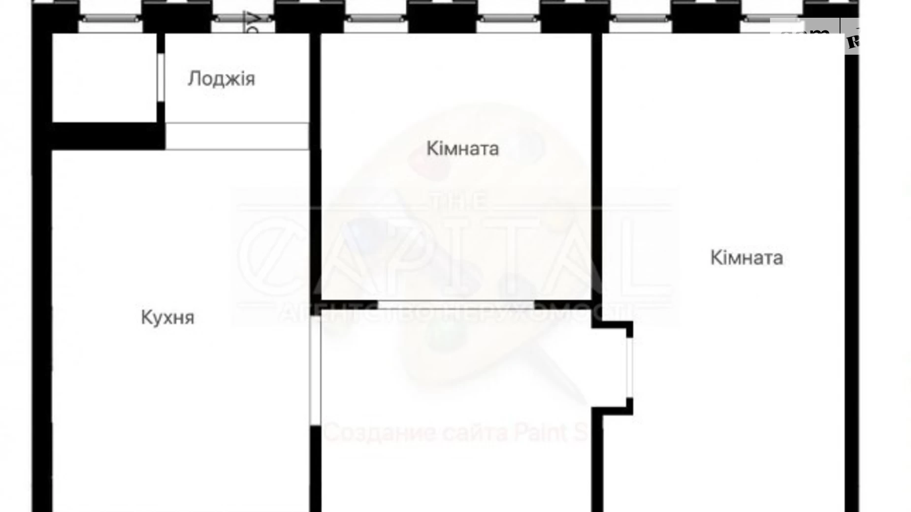 Продается 2-комнатная квартира 82 кв. м в Киеве, ул. Антоновича(Горького), 44