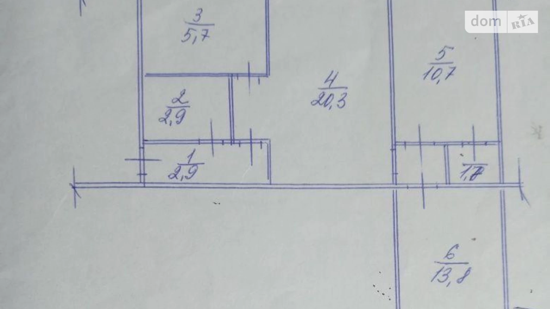 Продается 3-комнатная квартира 59 кв. м в Киеве, бул. Вацлава Гавела, 13