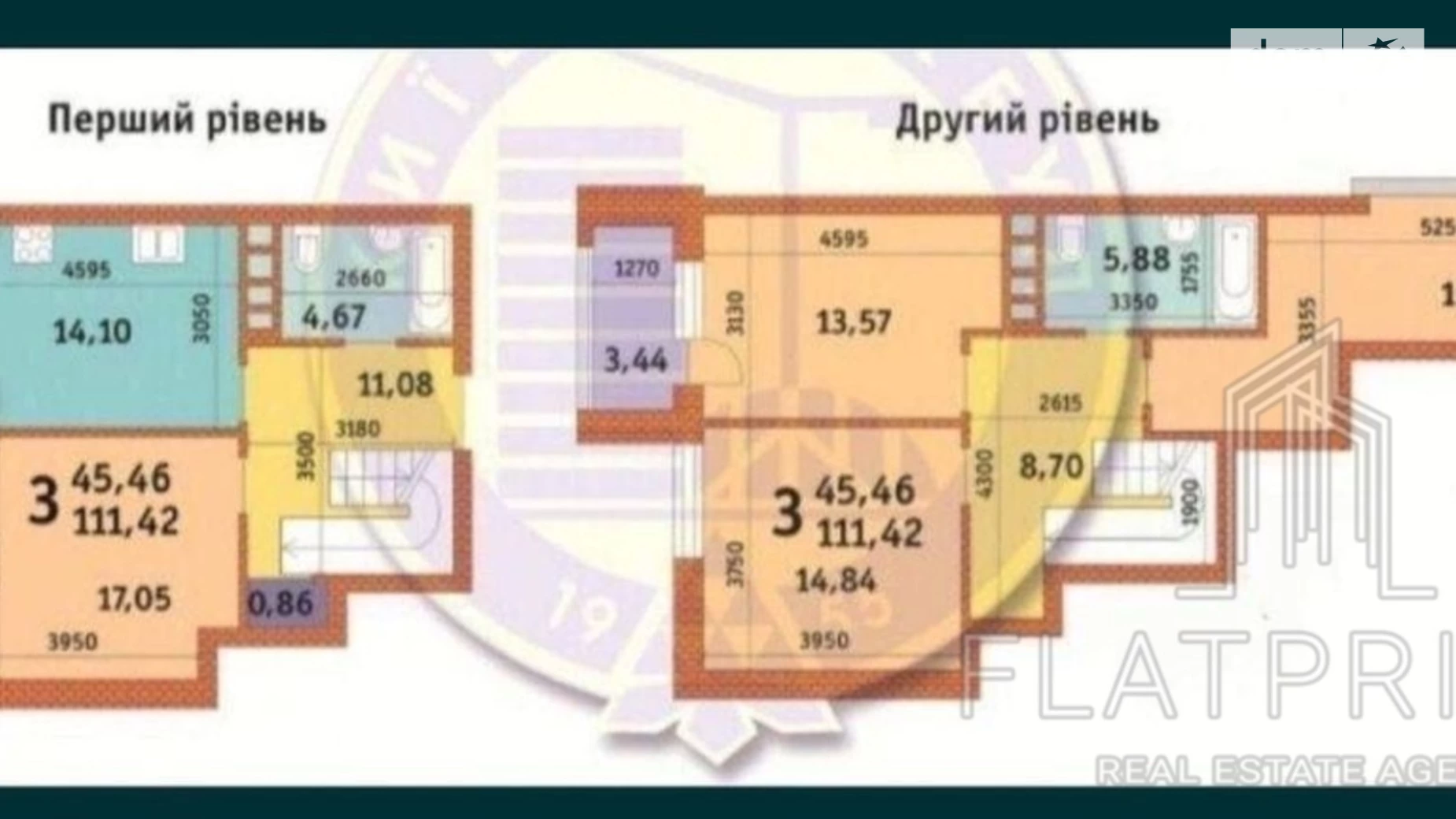 Продається 3-кімнатна квартира 111 кв. м у Києві, вул. Іоанна Павла II(Патріса Лумумби), 11