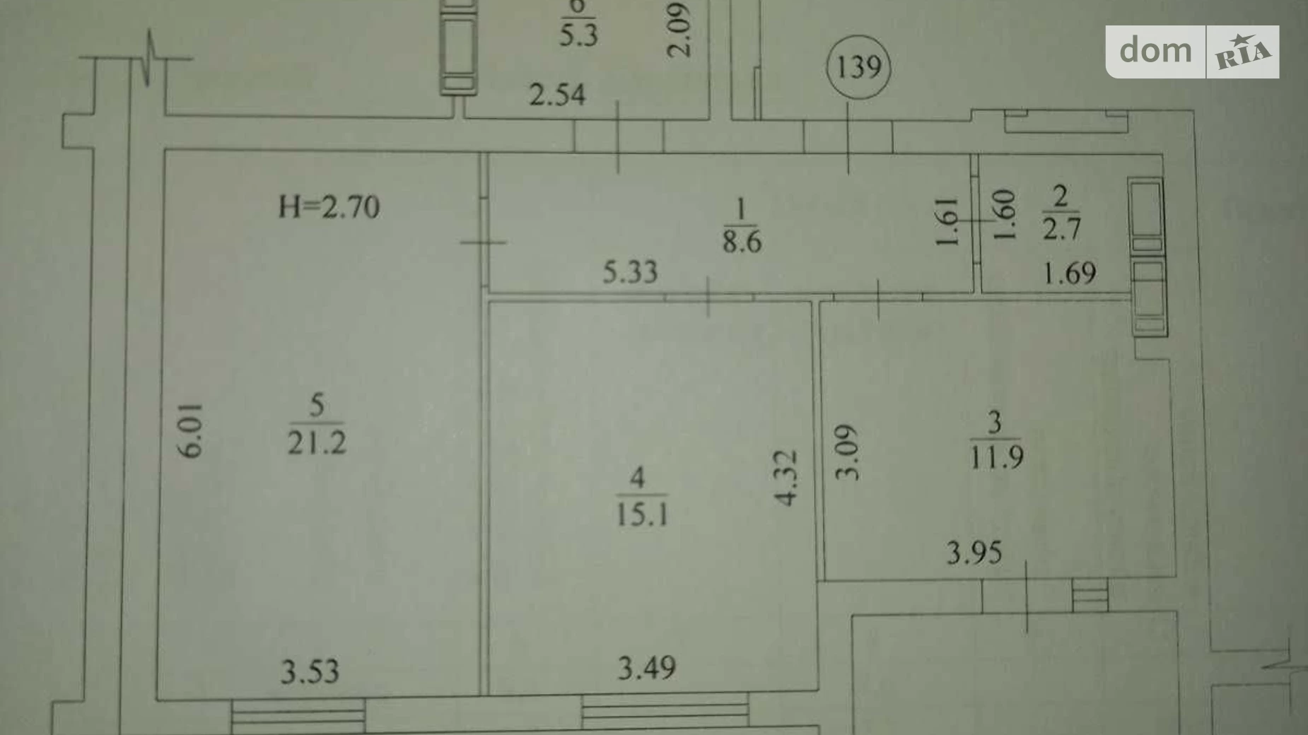 Продається 2-кімнатна квартира 64 кв. м у Харкові, вул. Полтавський Шлях, 186