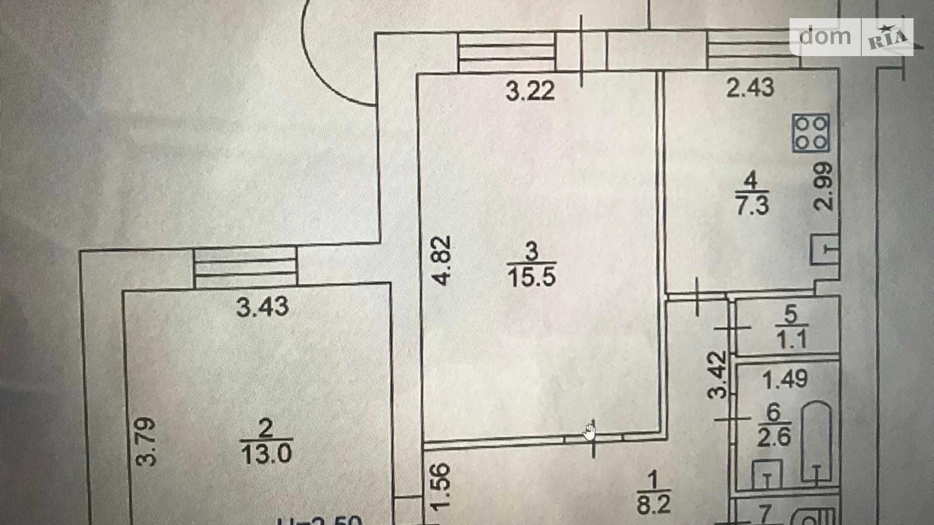 Продається 2-кімнатна квартира 52 кв. м у Харкові, вул. Полтавський Шлях, 148/2