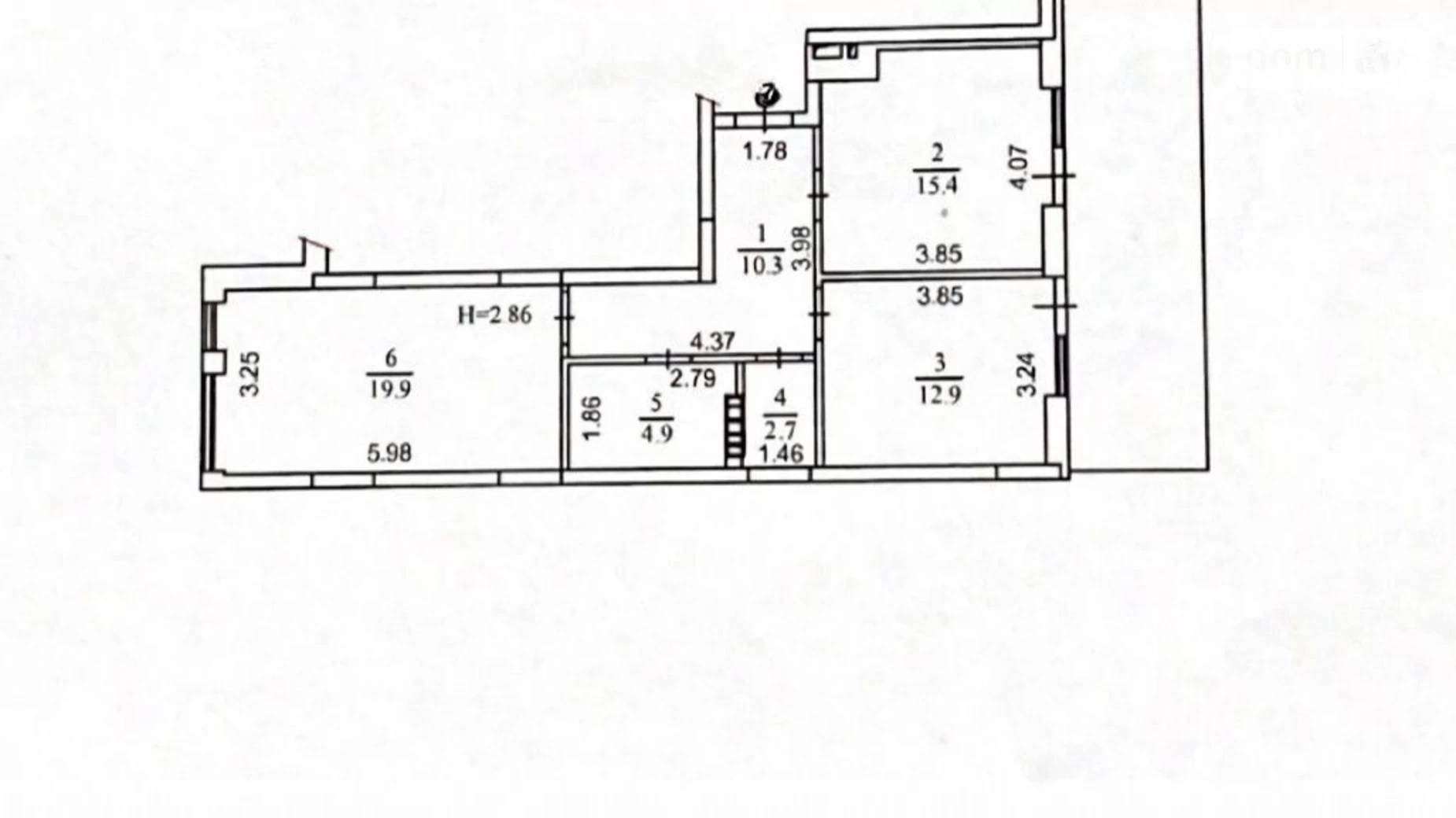 Продается 2-комнатная квартира 71 кв. м в Киеве, ул. Набережно-Рыбальская, 9