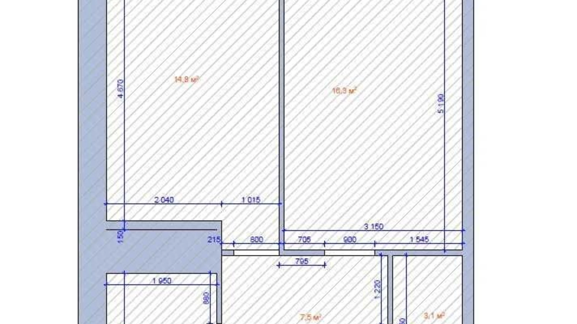 Продается 1-комнатная квартира 53 кв. м в Харькове, ул. Героев Труда, 1 - фото 2