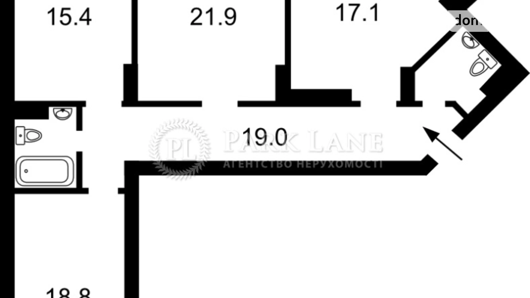 Продается 3-комнатная квартира 110 кв. м в Киеве, ул. Александра Мишуги, 8