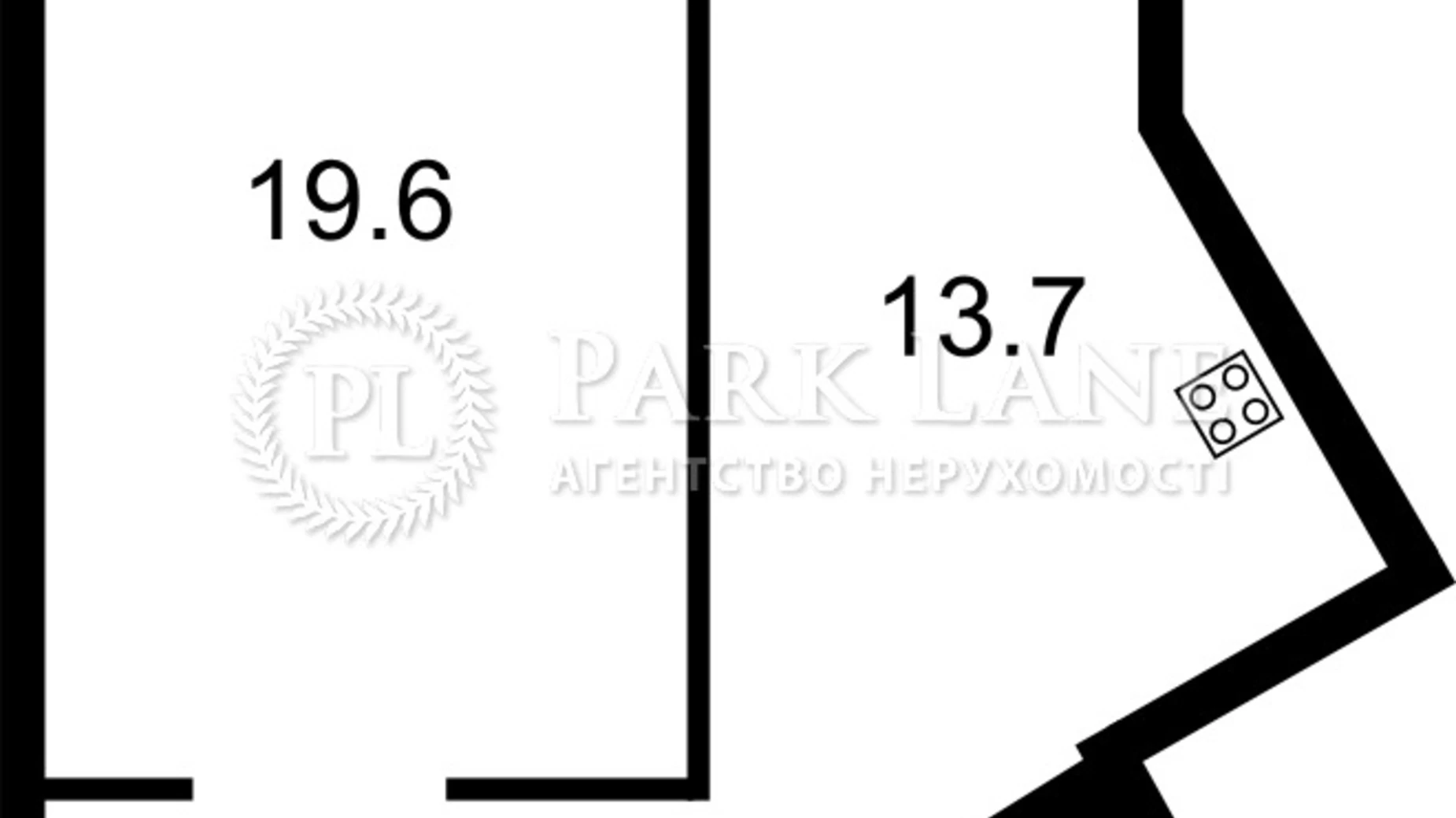 Продається 1-кімнатна квартира 50 кв. м у Києві, вул. Ризька, 73Г