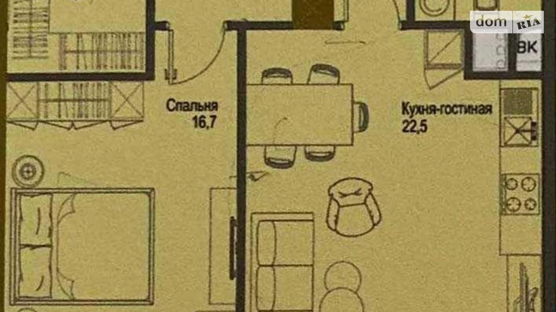Продается 1-комнатная квартира 120 кв. м в Одессе, бул. Французский, 3 - фото 3