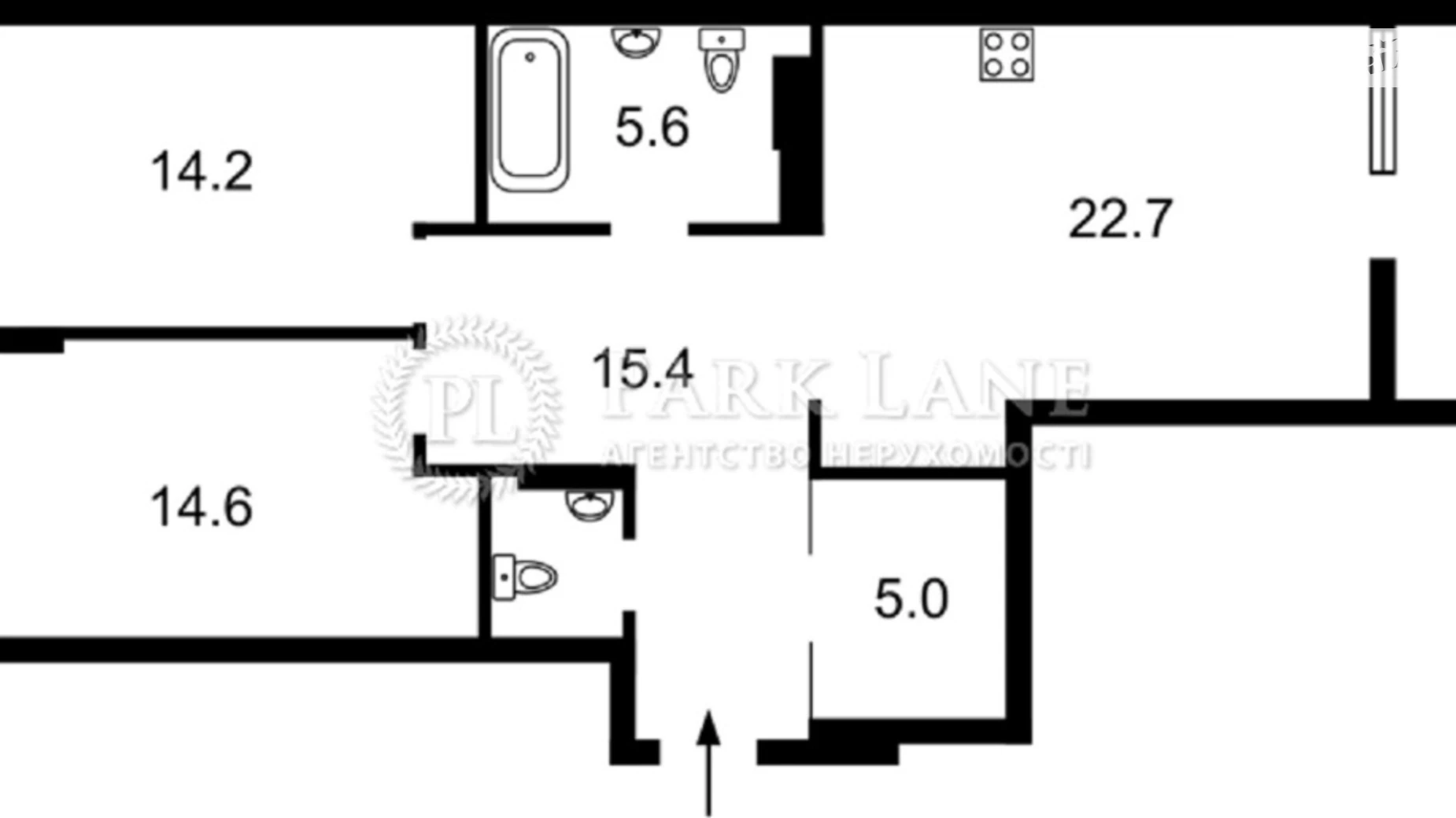 Продается 2-комнатная квартира 83 кв. м в Киеве, ул. Шолуденко, 30