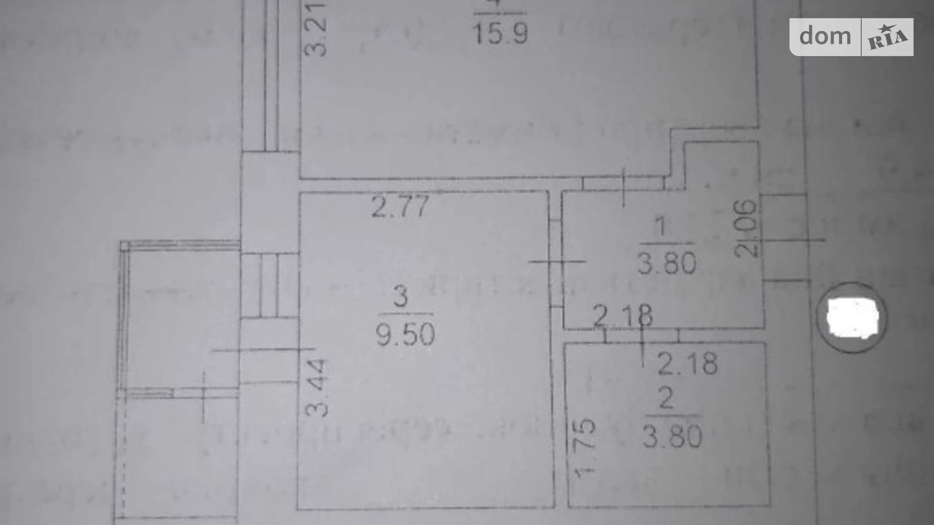 Продається 1-кімнатна квартира 35 кв. м у Ірпені, вул. Українська, 83