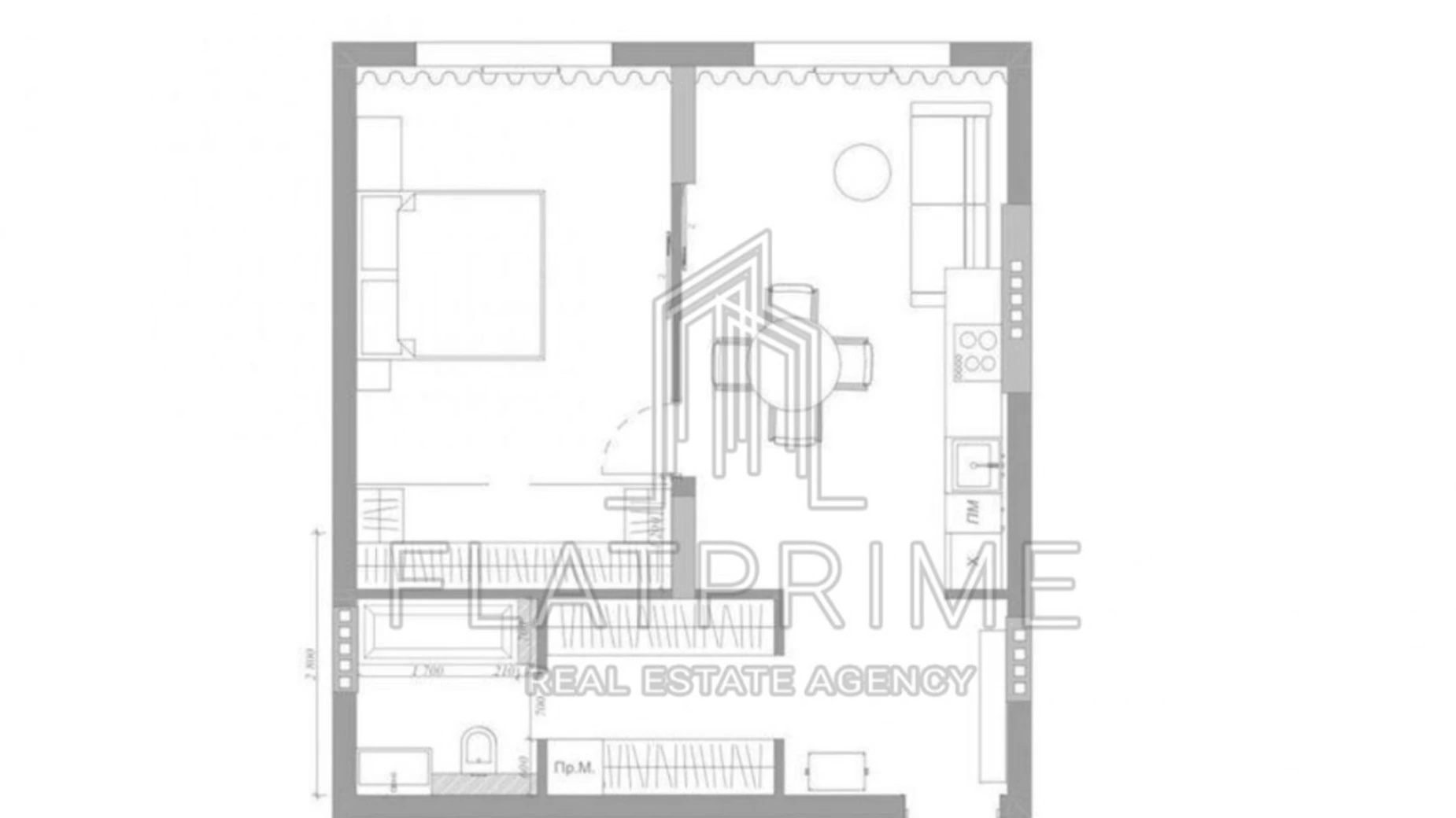 Продается 1-комнатная квартира 52 кв. м в Киеве, ул. Михаила Максимовича, 32 - фото 4