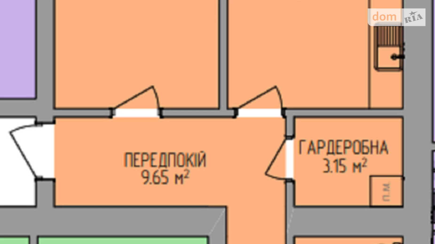 Продается 2-комнатная квартира 64 кв. м в Ивано-Франковске, ул. Мира