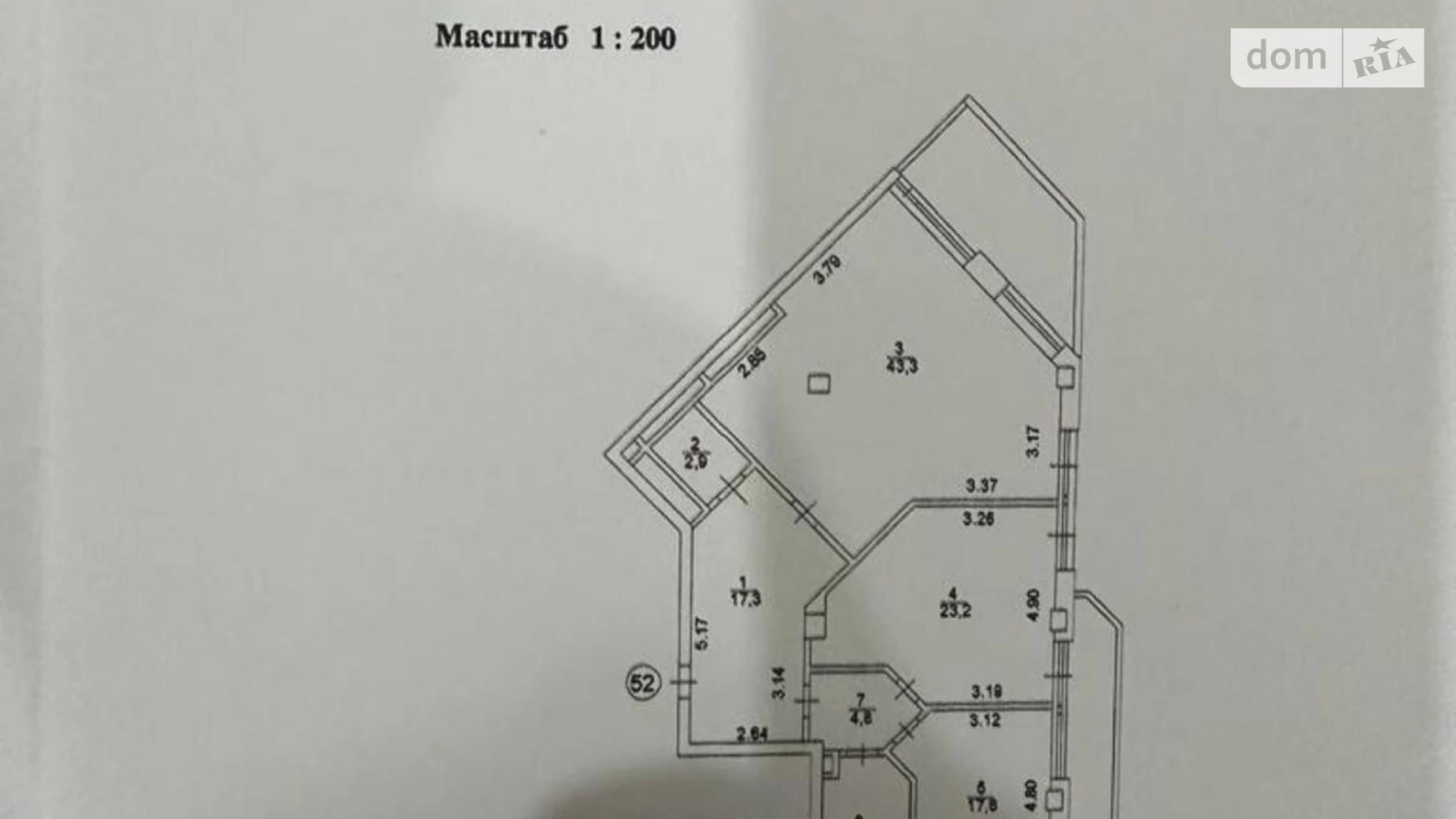 Продается 3-комнатная квартира 123 кв. м в Киеве, ул. Владимирская, 49А