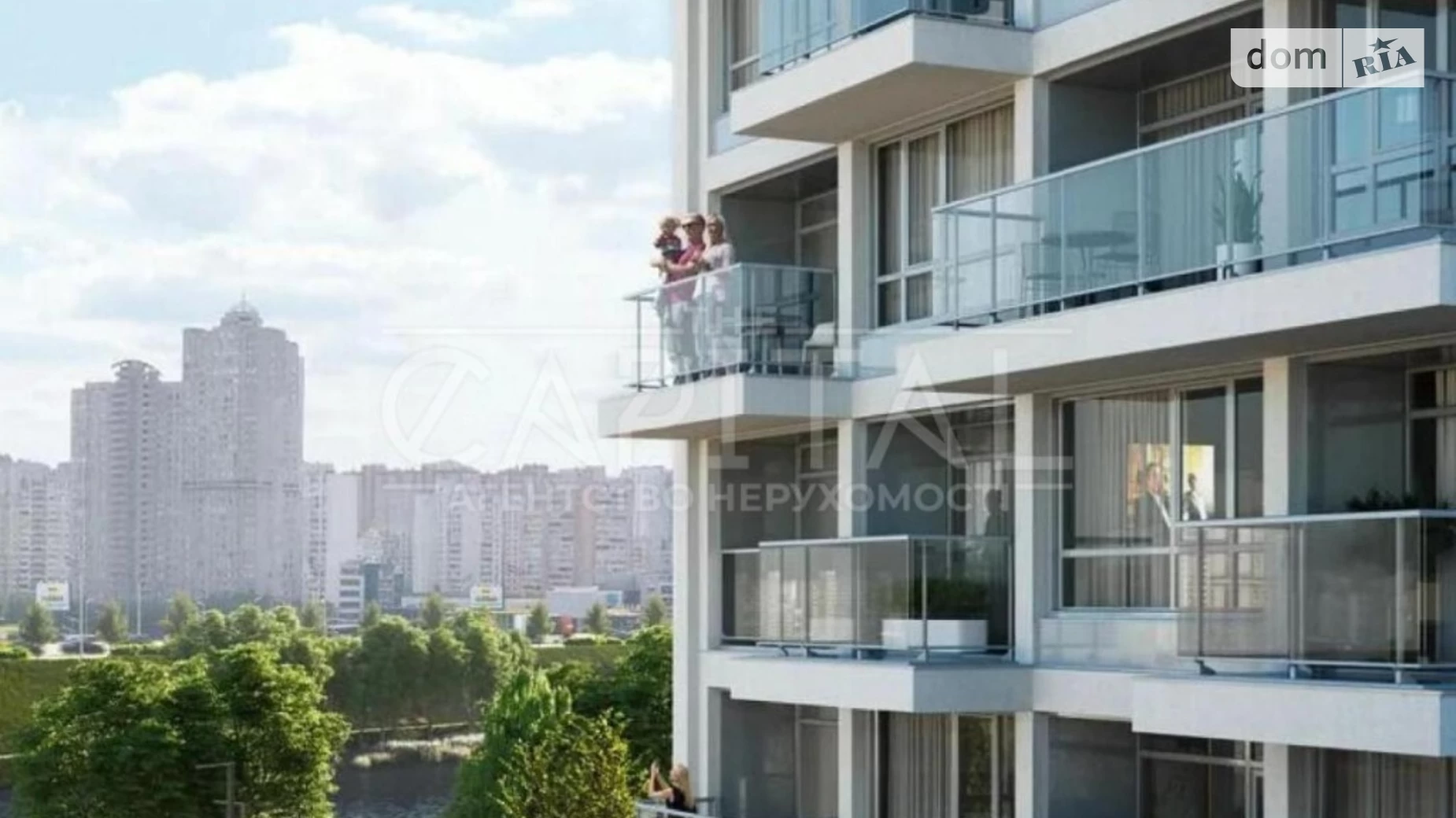 Продается 1-комнатная квартира 53 кв. м в Киеве, ул. Драгоманова - фото 2