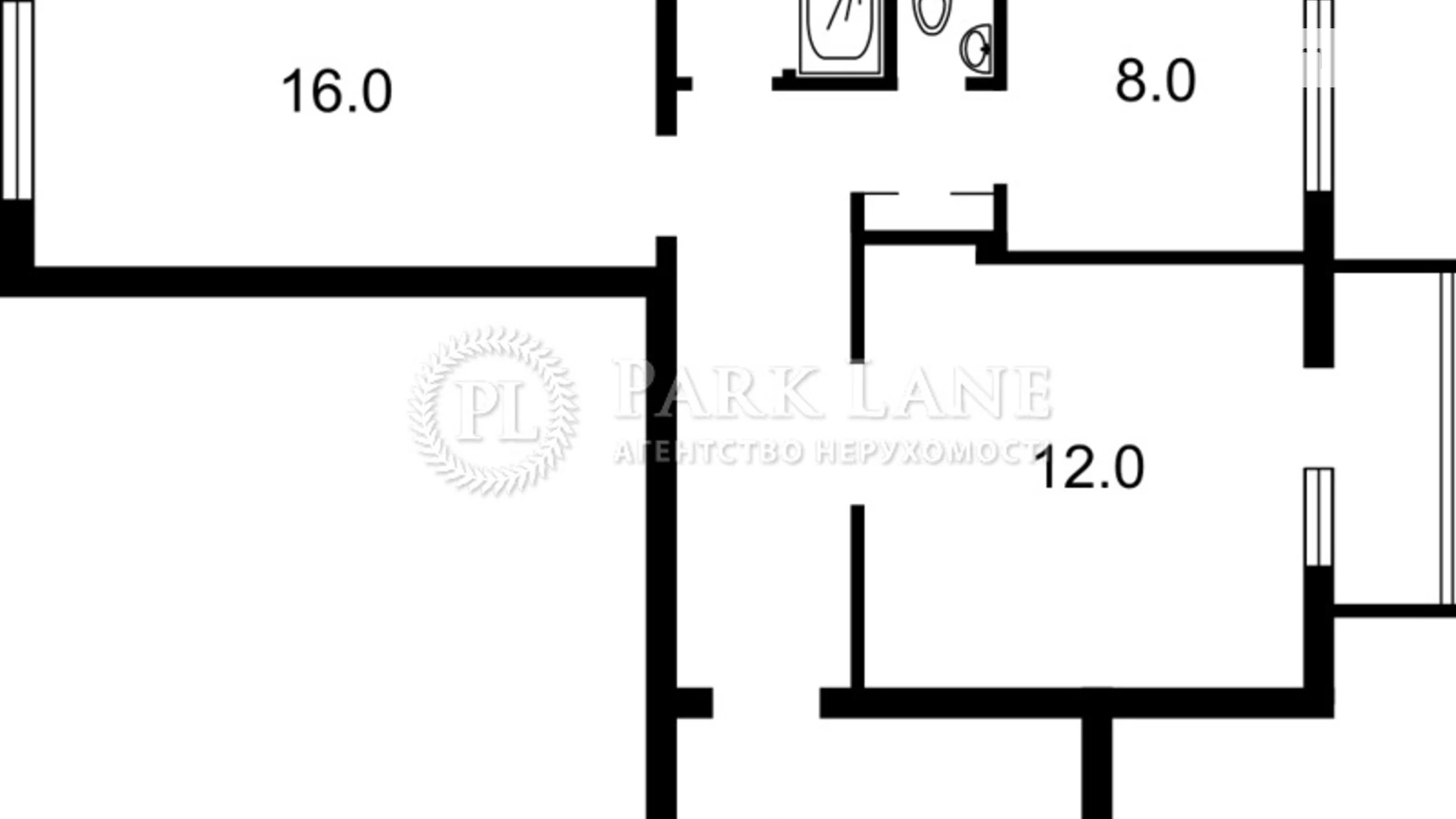 Продается 2-комнатная квартира 58 кв. м в Киеве, ул. Никольско-Ботаническая, 17/19