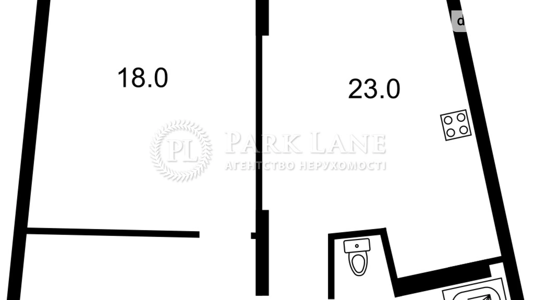 Продается 1-комнатная квартира 55 кв. м в Киеве, ул. Василия Тютюнника, 28А