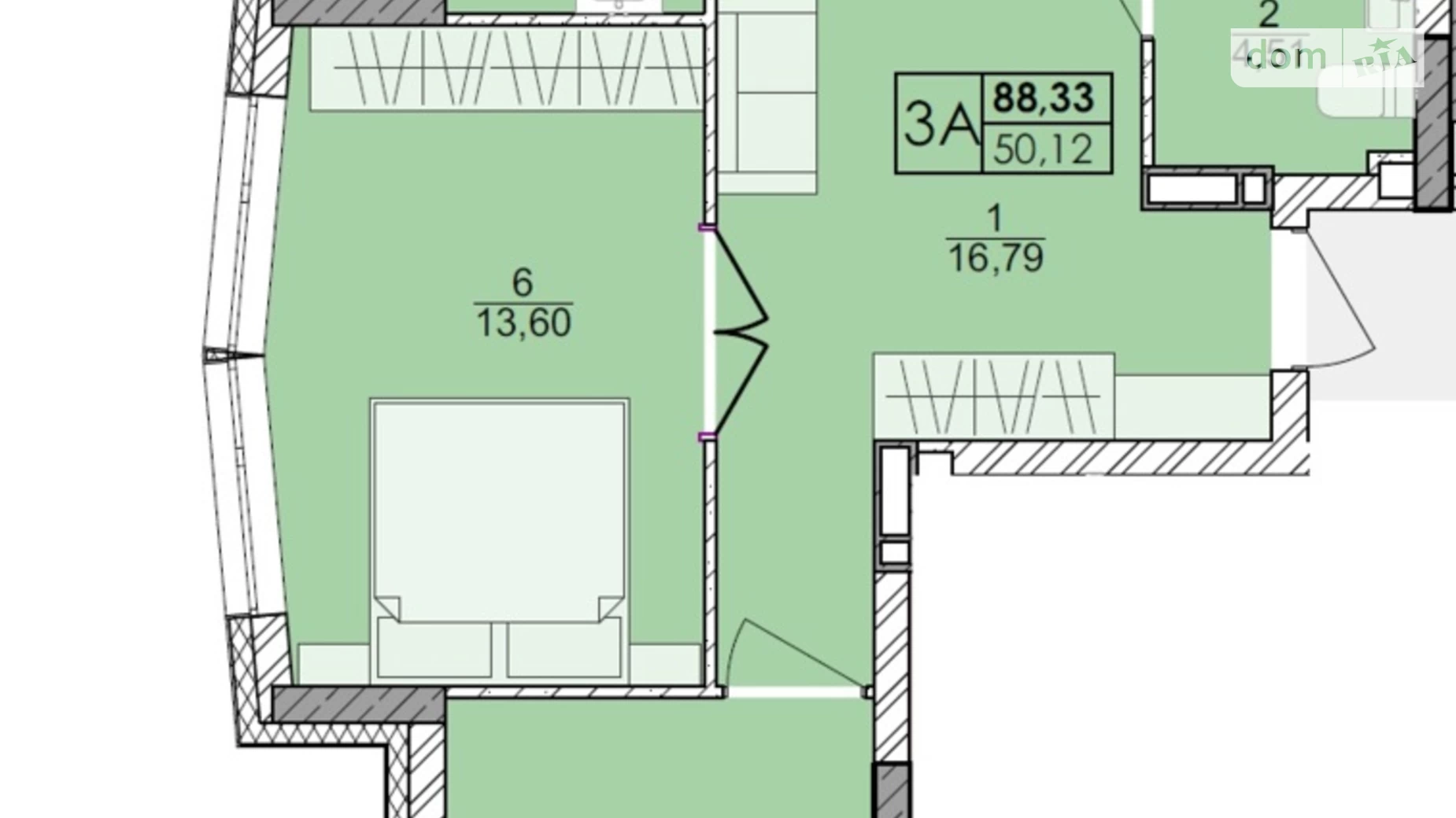 Продается 3-комнатная квартира 89 кв. м в Ирпене, ул. Григория Сковороды, 13/3