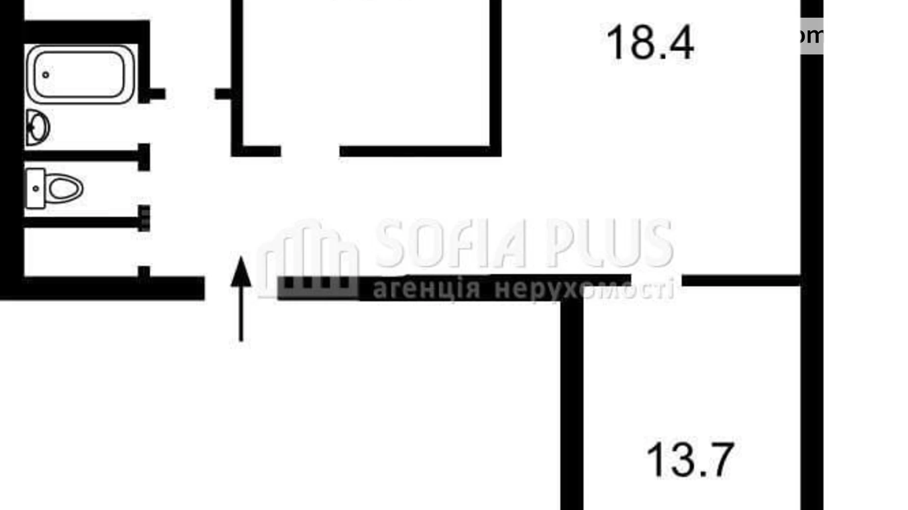 Продается 3-комнатная квартира 62 кв. м в Киеве, ул. Приречная, 5