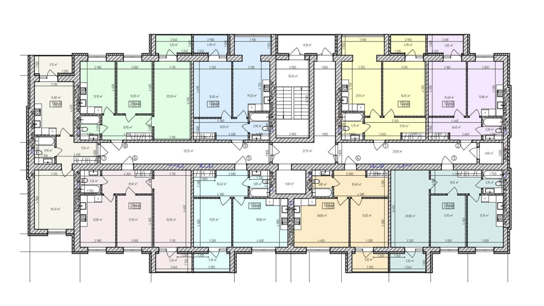 Продается 1-комнатная квартира 46.3 кв. м в Хмельницком, просп. Мира