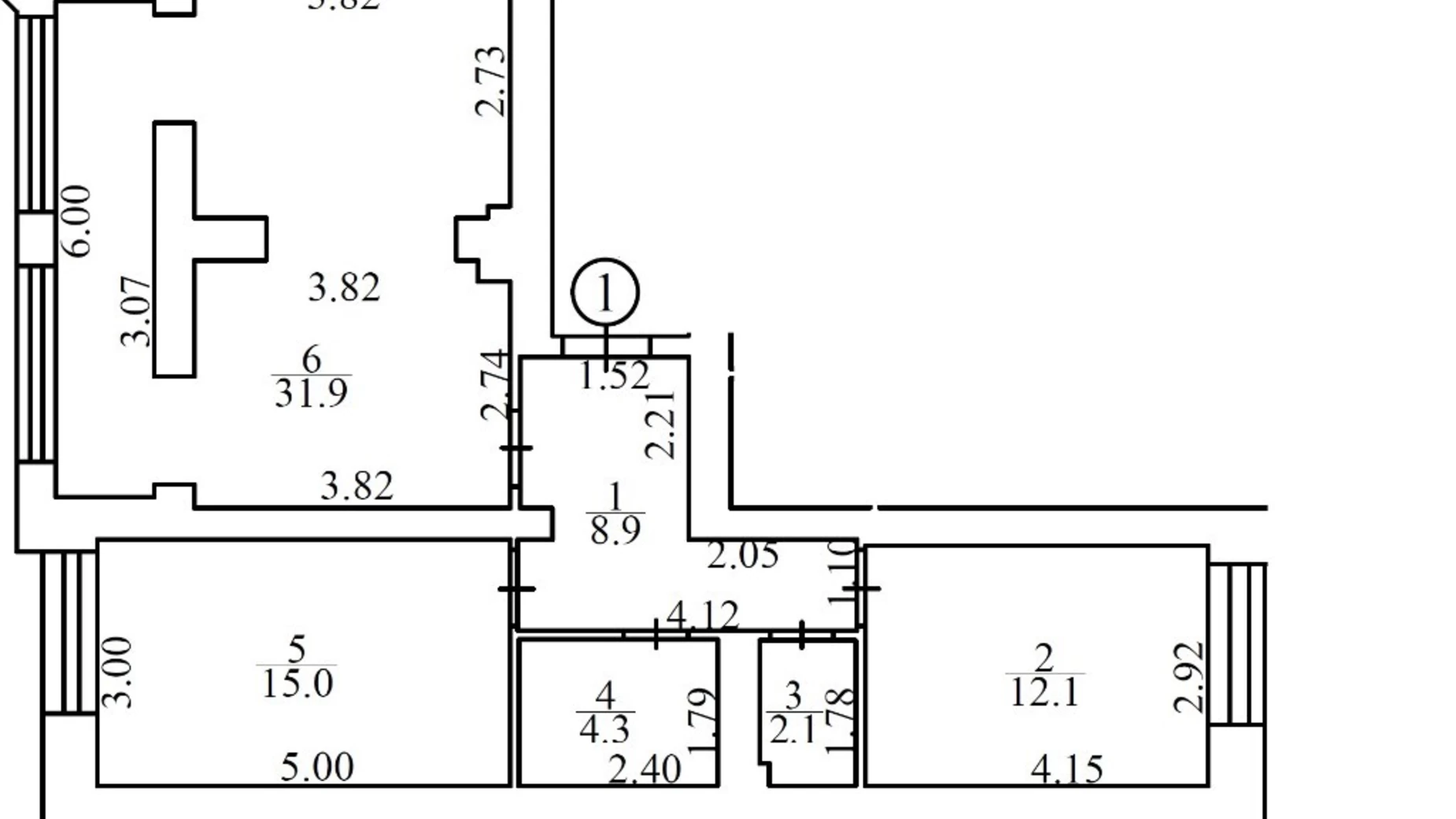 Продается 2-комнатная квартира 74.3 кв. м в Ирпене, пер. Озерный, 1В/4