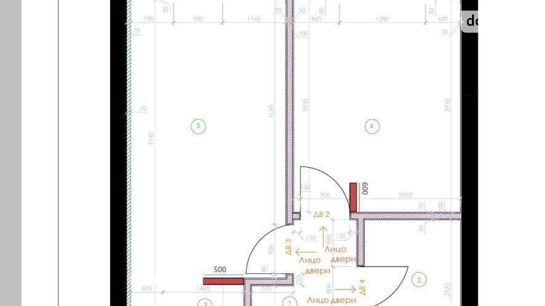 Продается 1-комнатная квартира 45 кв. м в Днепре, ул. Семейная, 6