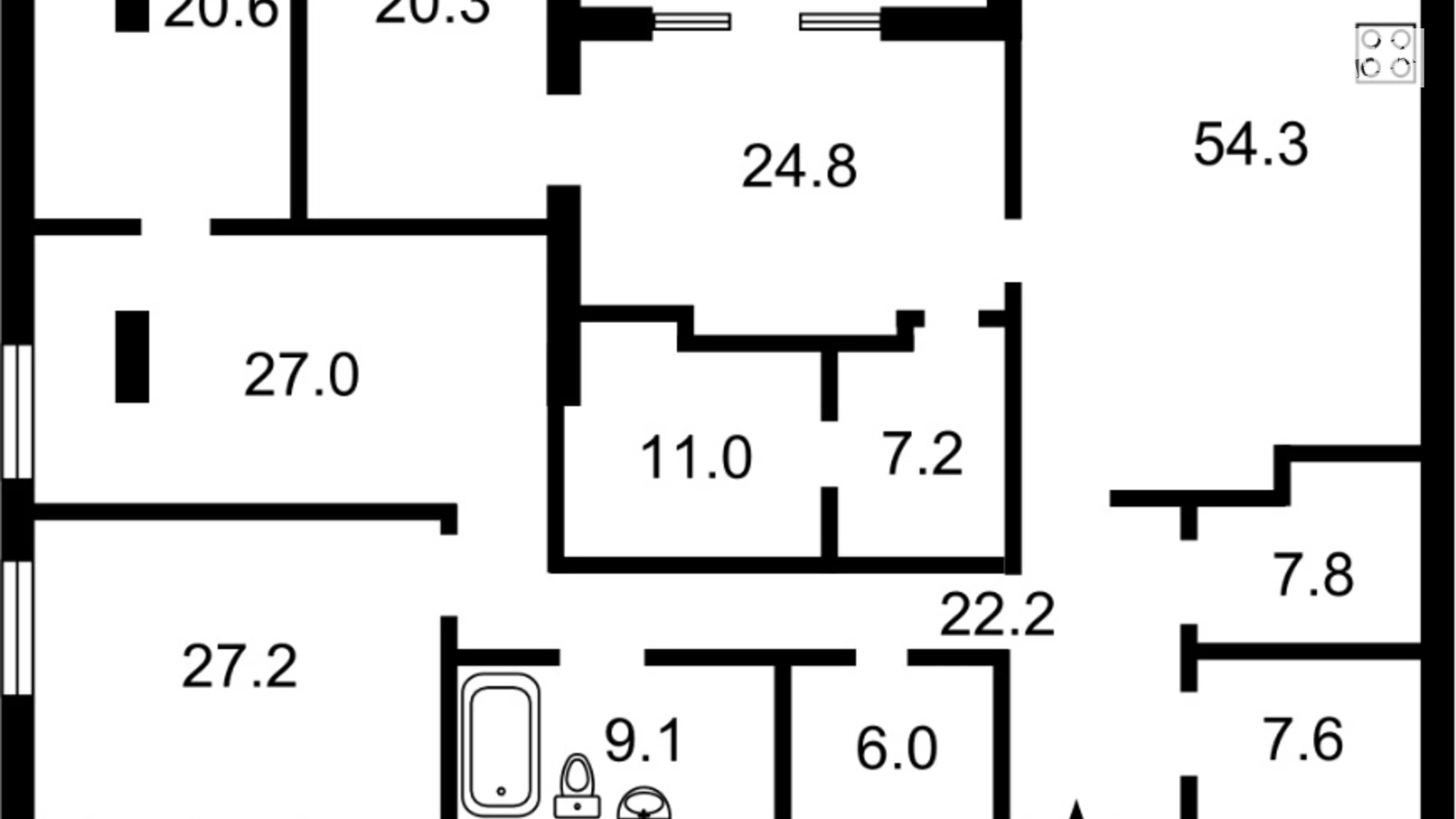 Продается 5-комнатная квартира 266.2 кв. м в Киеве, ул. Дмитрия Годзенко(Глазунова), 13 - фото 4