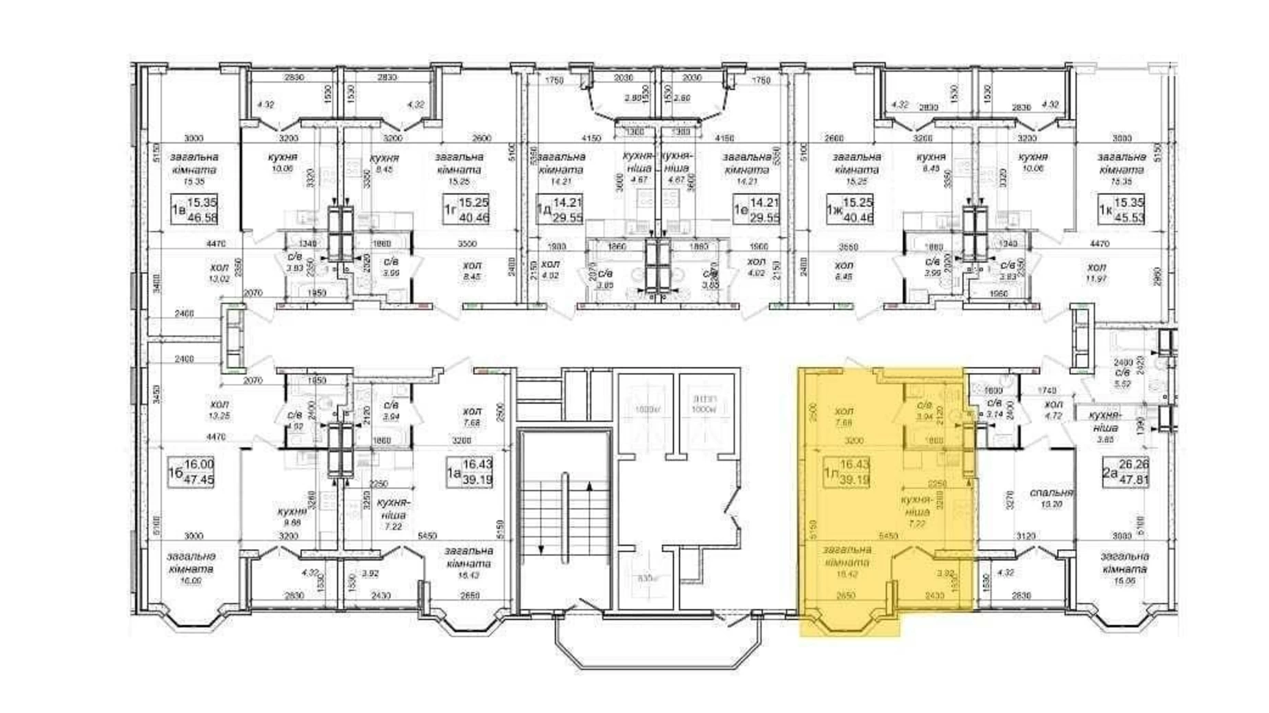 Продается 1-комнатная квартира 39 кв. м в Новоселках, ул. Пригородная