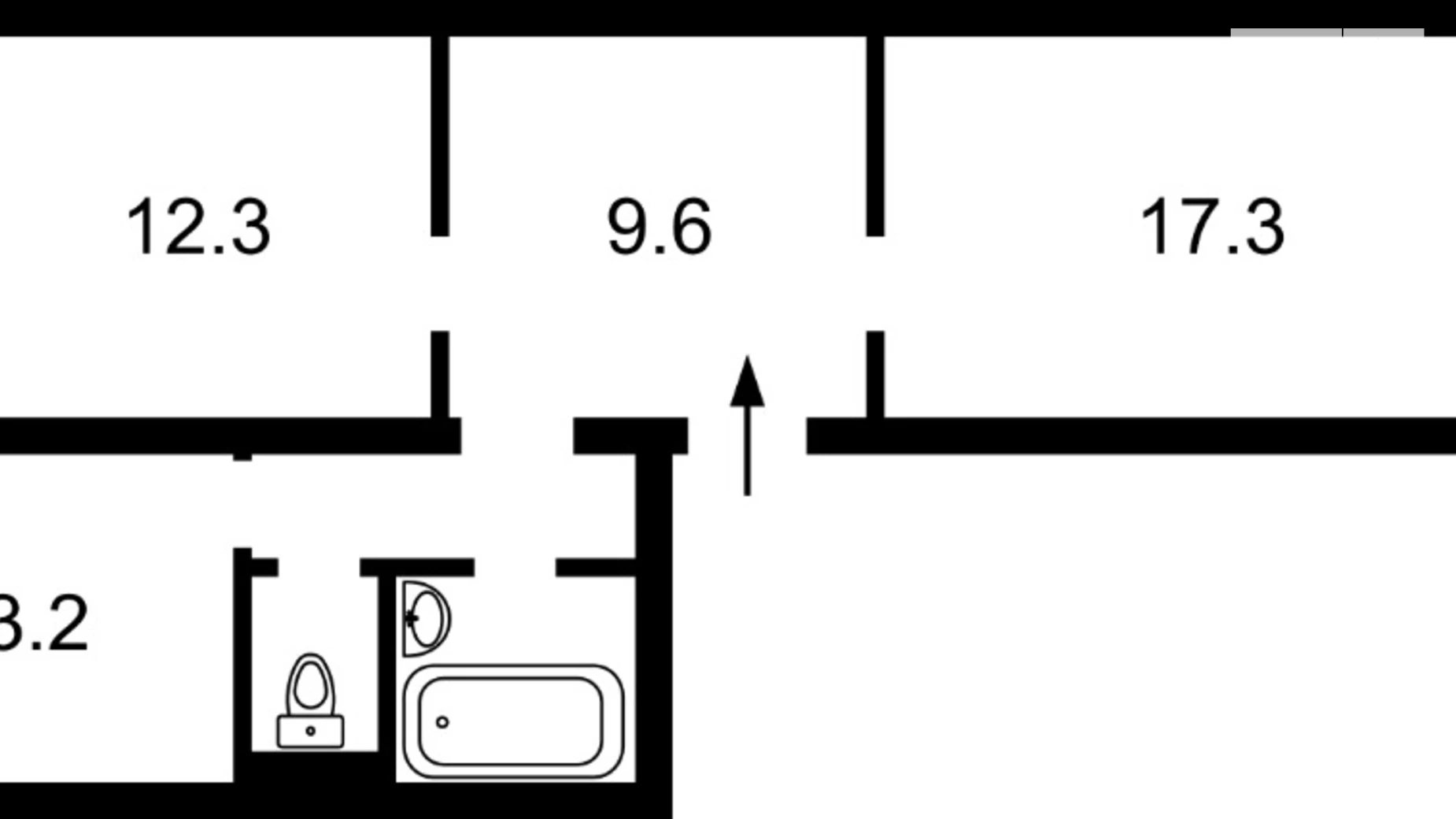 Продается 2-комнатная квартира 105 кв. м в Киеве, ул. Драгоманова, 12 - фото 3