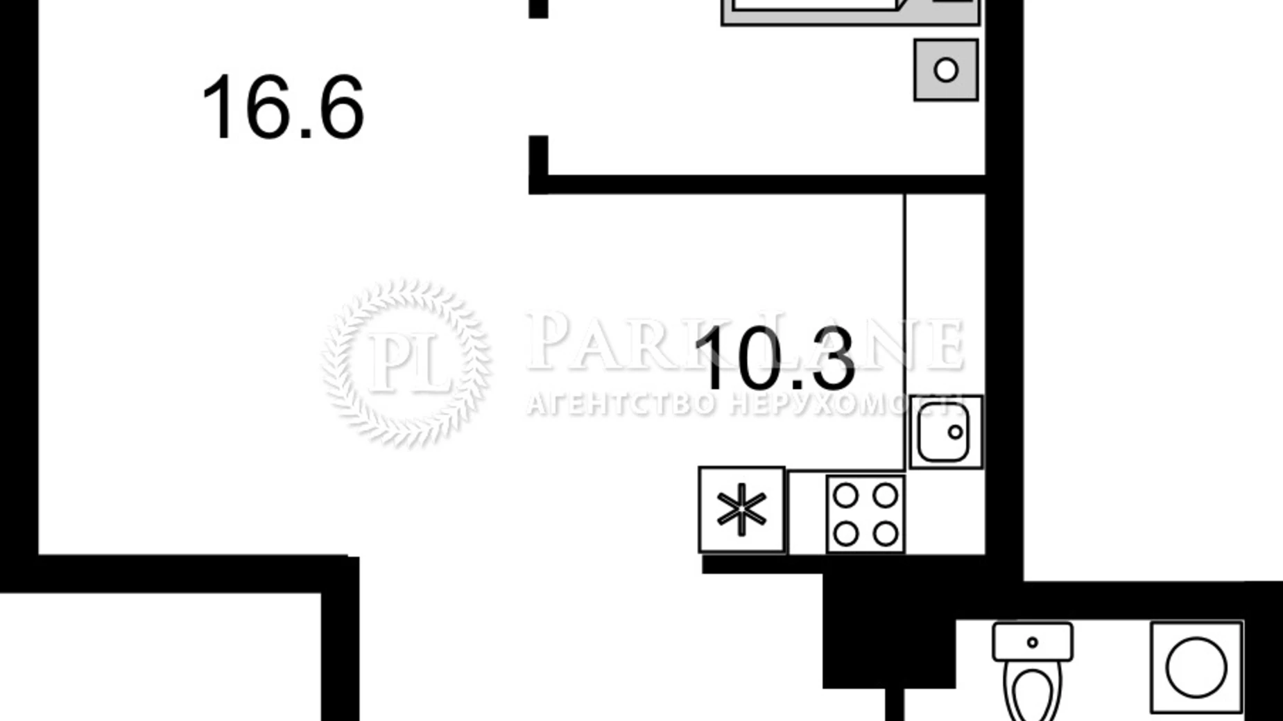 Продается 2-комнатная квартира 42 кв. м в Киеве, ул. Бережанская