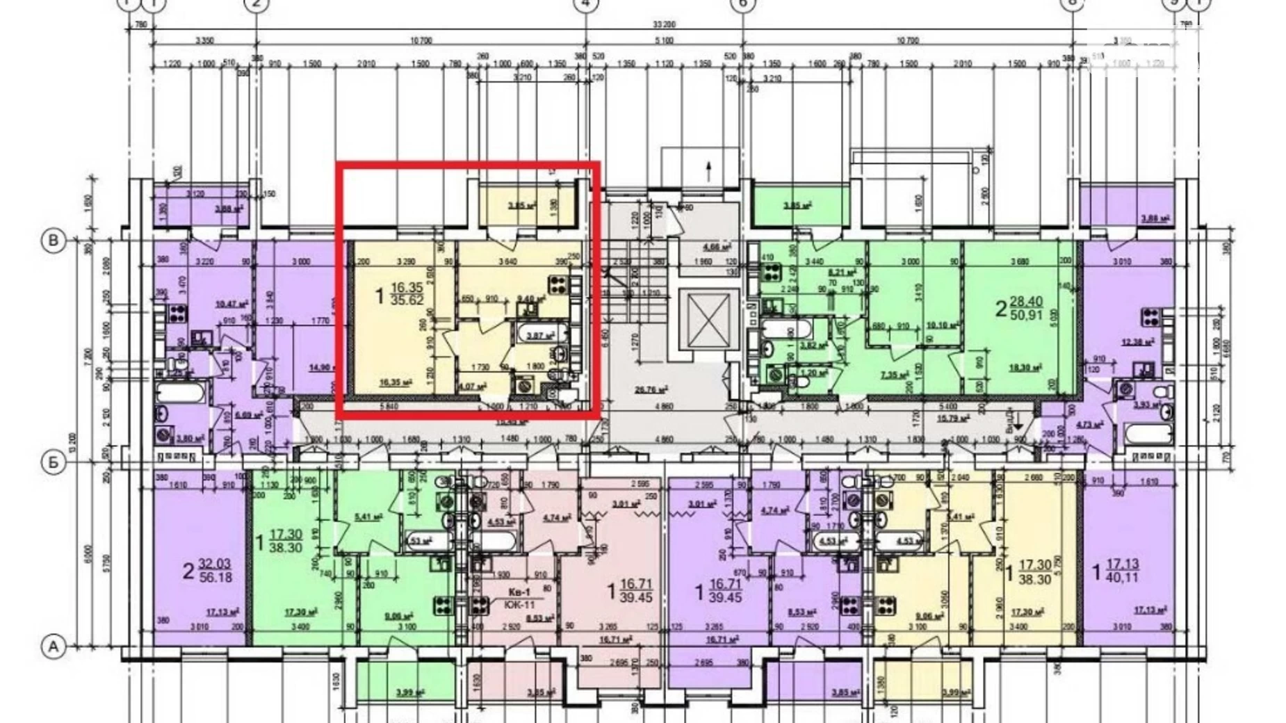 Продается 1-комнатная квартира 36 кв. м в Харькове, ул. Мира, 61