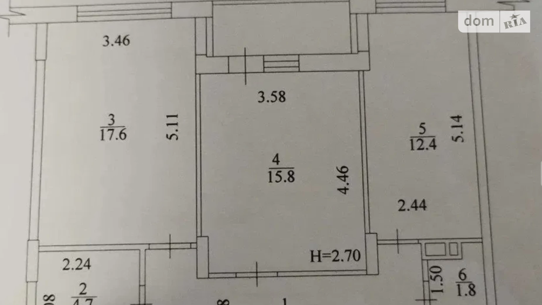 Продається 2-кімнатна квартира 65 кв. м у Харкові, просп. Льва Ландау