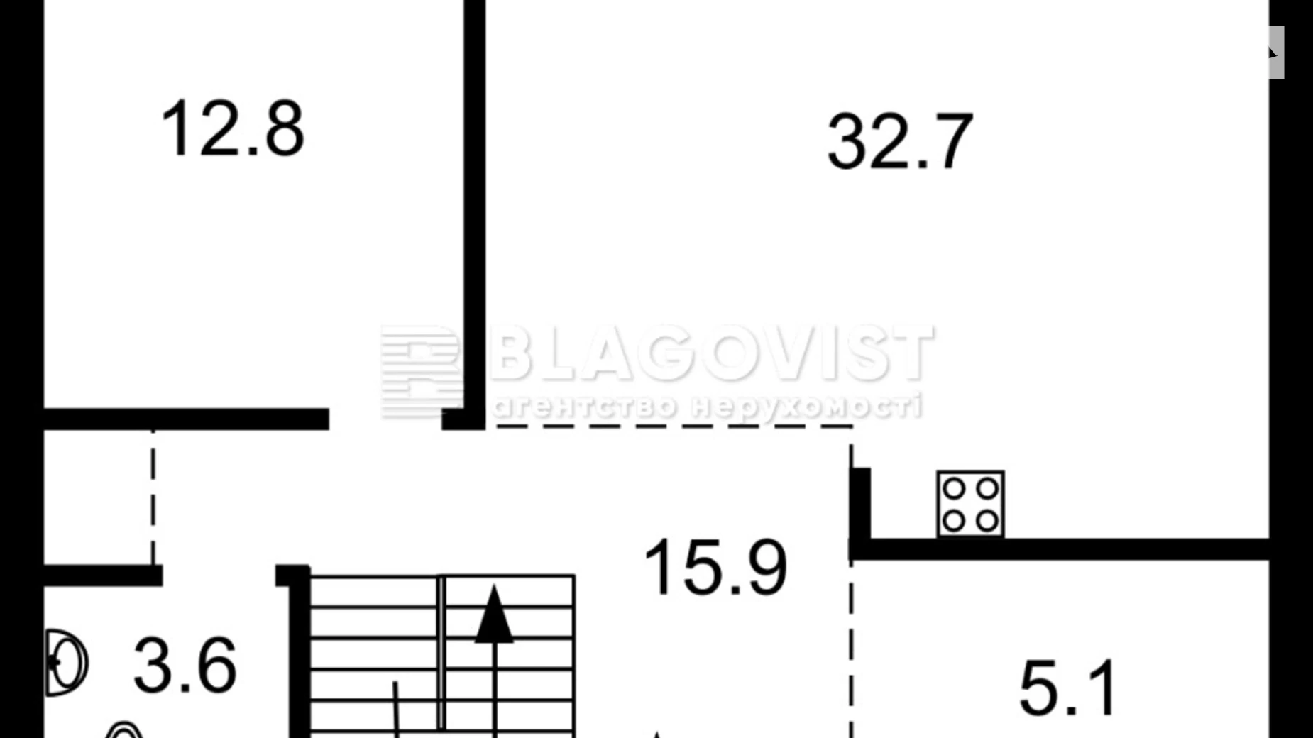 Продается 4-комнатная квартира 134.2 кв. м в Киеве, просп. Правды, 14