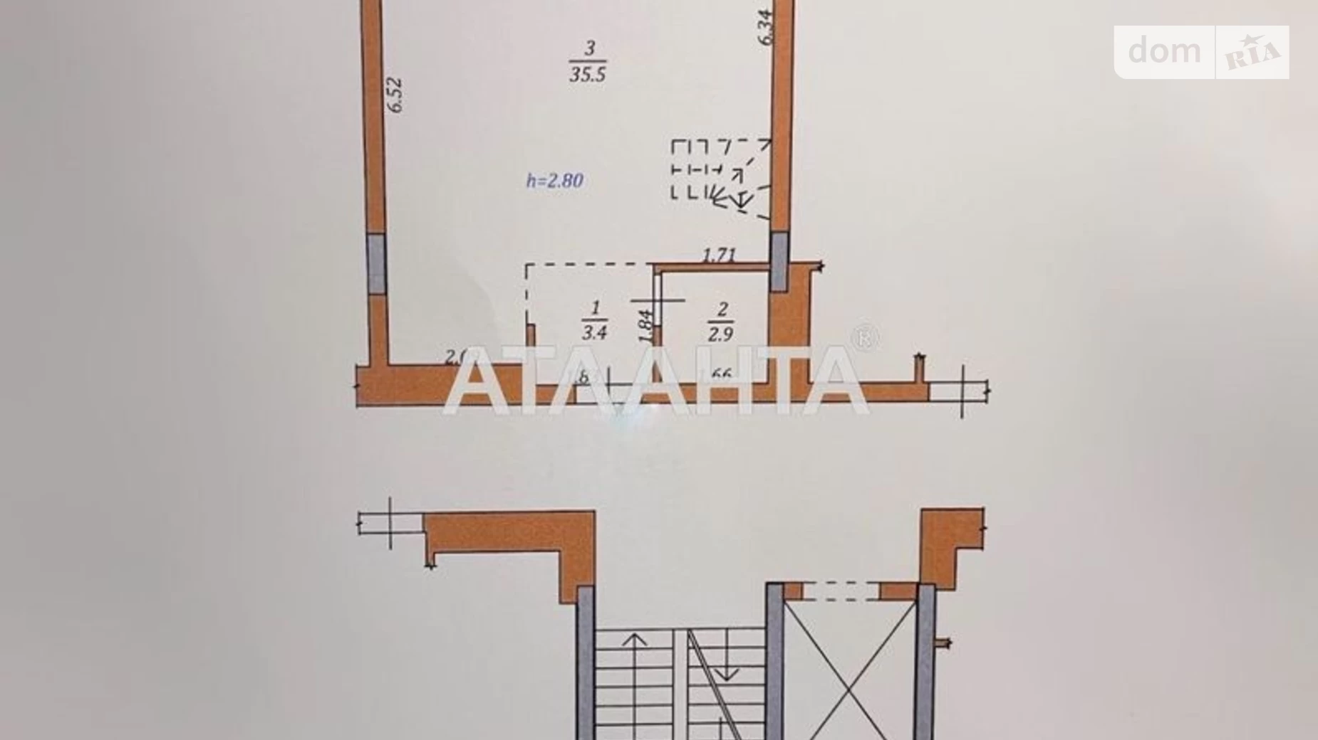 Продается 2-комнатная квартира 97.1 кв. м в Львове, ул. Топольная - фото 3