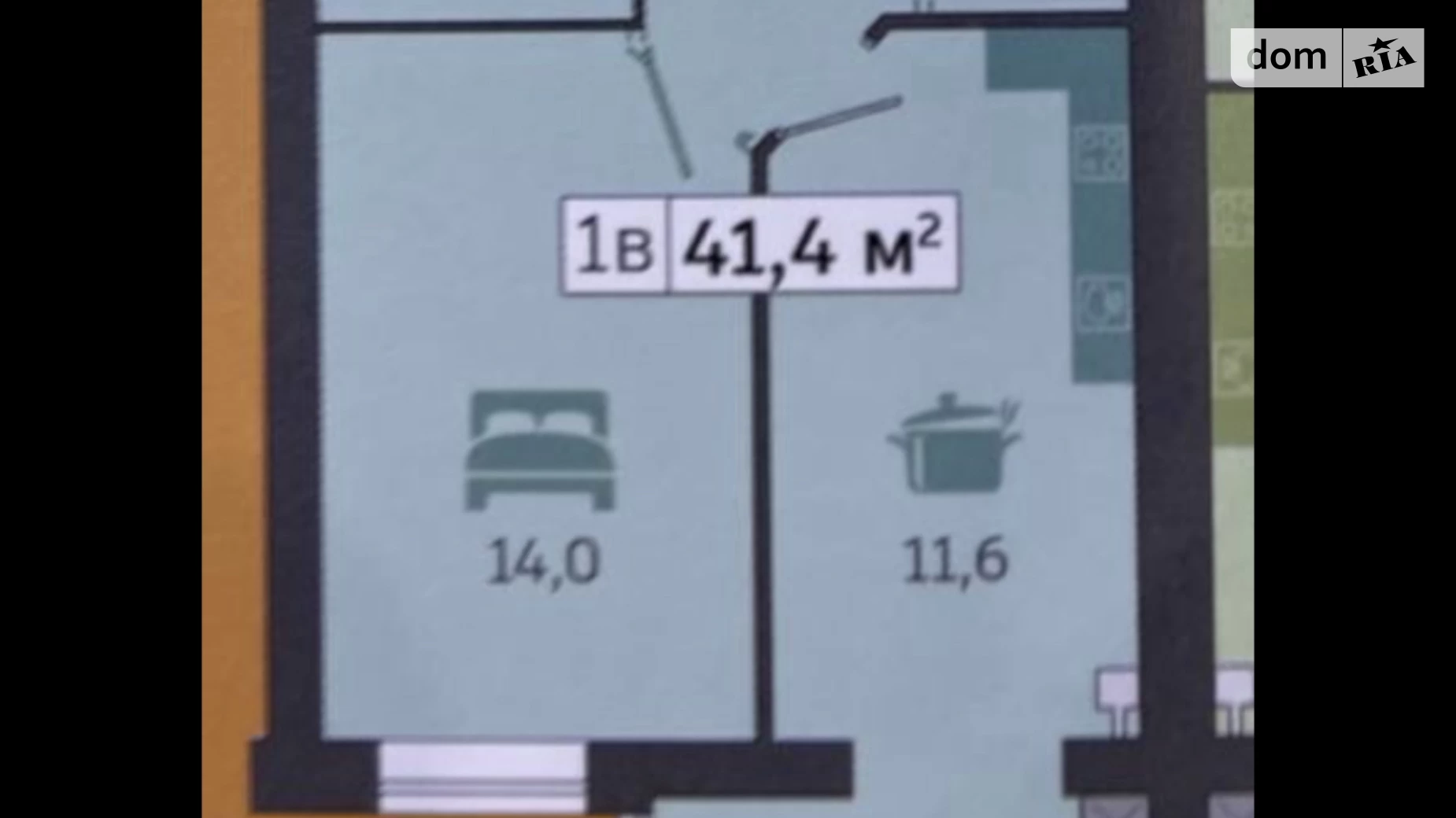 Продається 2-кімнатна квартира 43 кв. м у Дніпрі, Запорізьке шосе