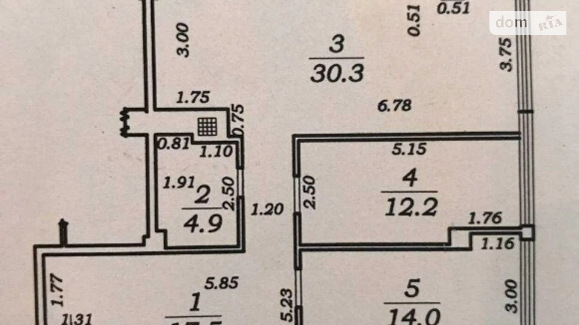 Продается 2-комнатная квартира 80 кв. м в Одессе, плато Гагаринское, 5А - фото 5