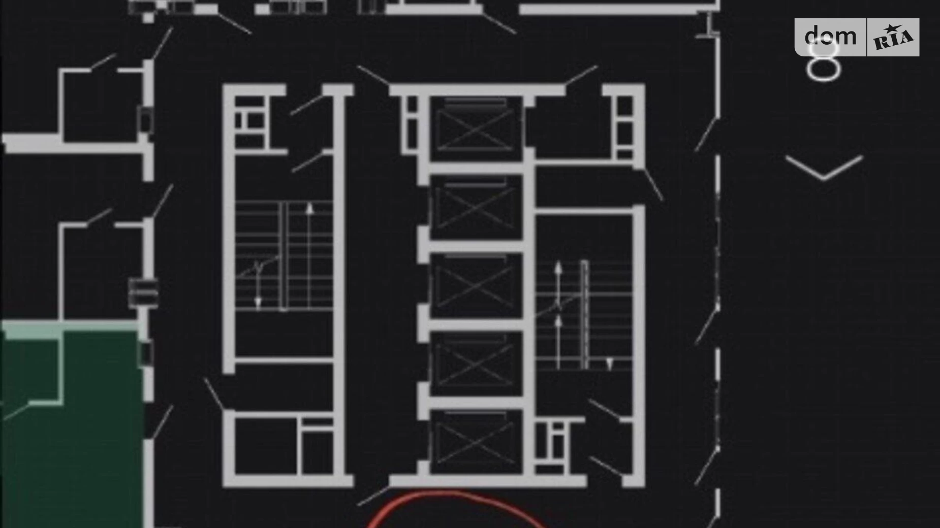 Продается 1-комнатная квартира 33 кв. м в Днепре, ул. Сичеславская Набережная, 51