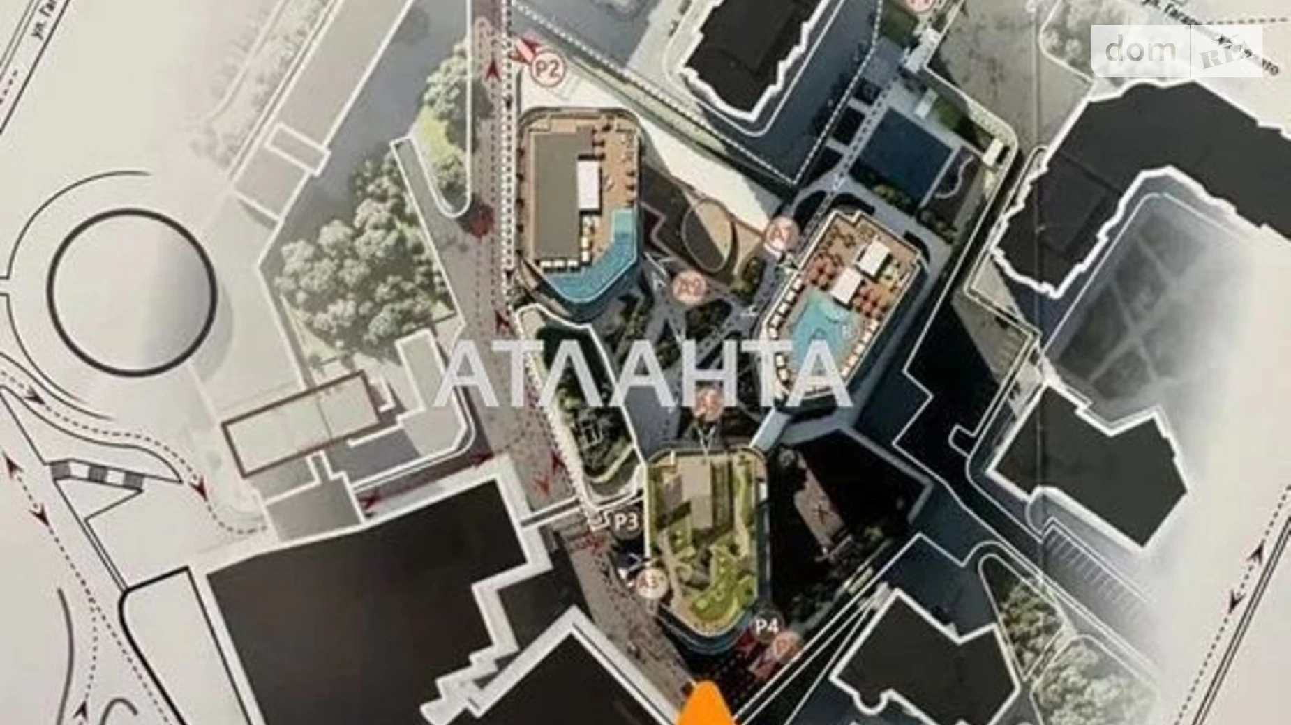 Продается 1-комнатная квартира 54 кв. м в Одессе, плато Гагаринское - фото 4