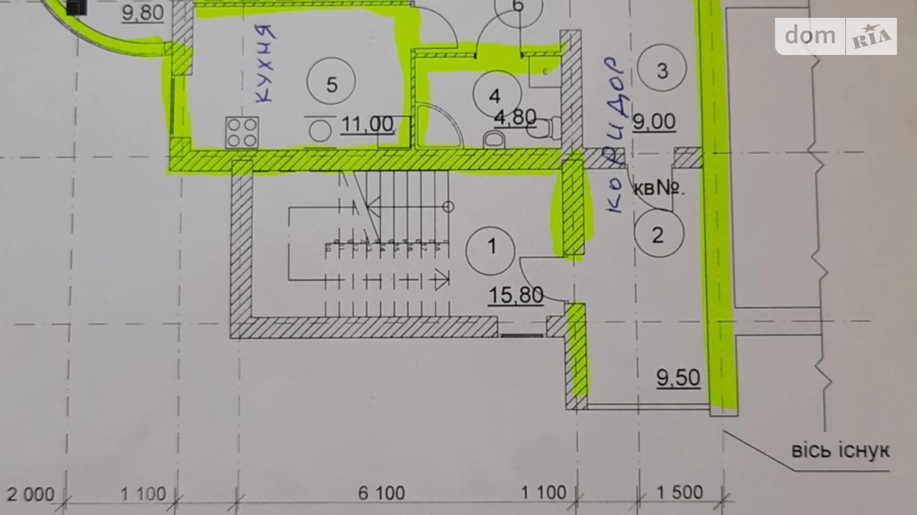 Продається 3-кімнатна квартира 87.9 кв. м у Хмельницькому, вул. Гетьмана Мазепи(Красовського Маршала)