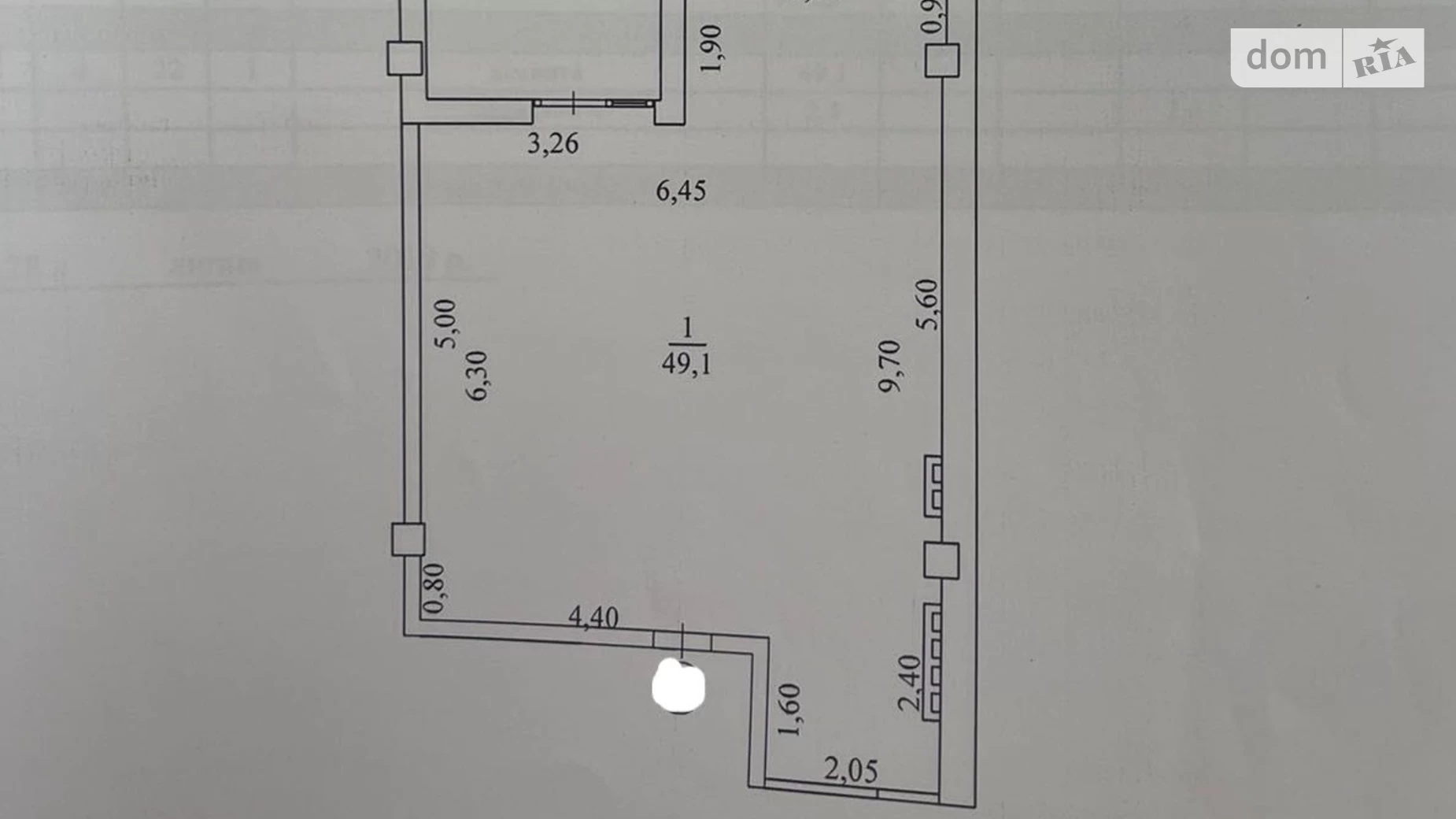 Продается 2-комнатная квартира 55 кв. м в Днепре, ул. Кулишивська