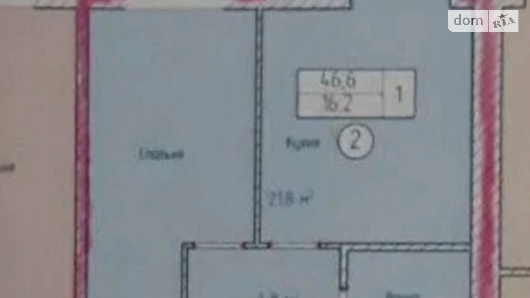 Продається 1-кімнатна квартира 49 кв. м у Хмельницькому, вул. Проскурівського Підпілля, 131/2