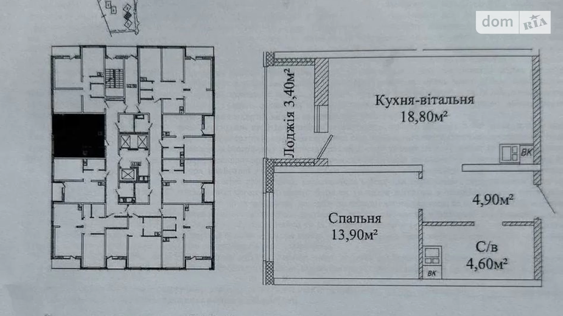 Продается 1-комнатная квартира 43 кв. м в Одессе, ул. Жаботинского, 54А - фото 3