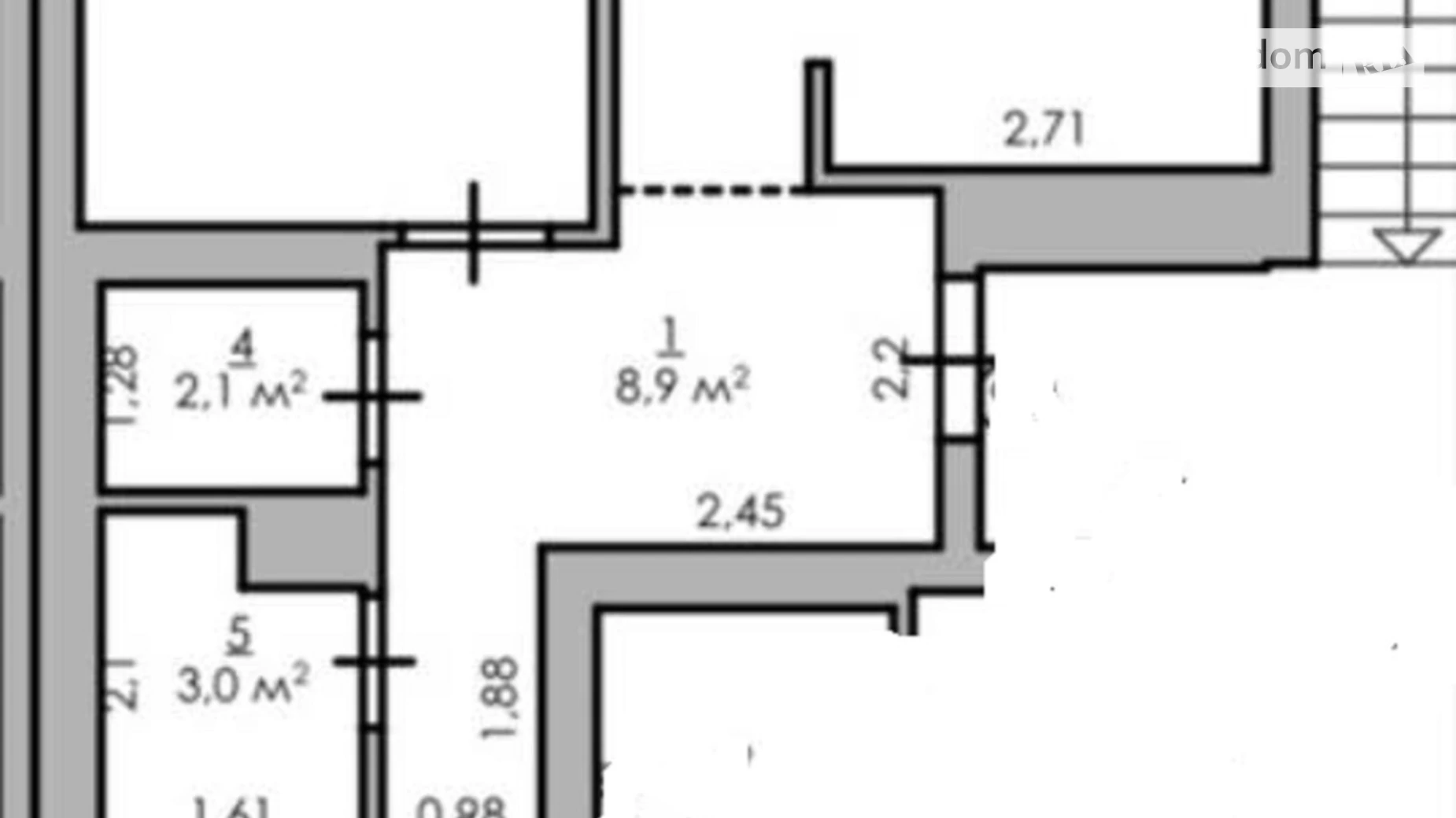 Продается 2-комнатная квартира 61 кв. м в Ивано-Франковске, ул. Национальной Гвардии - фото 5