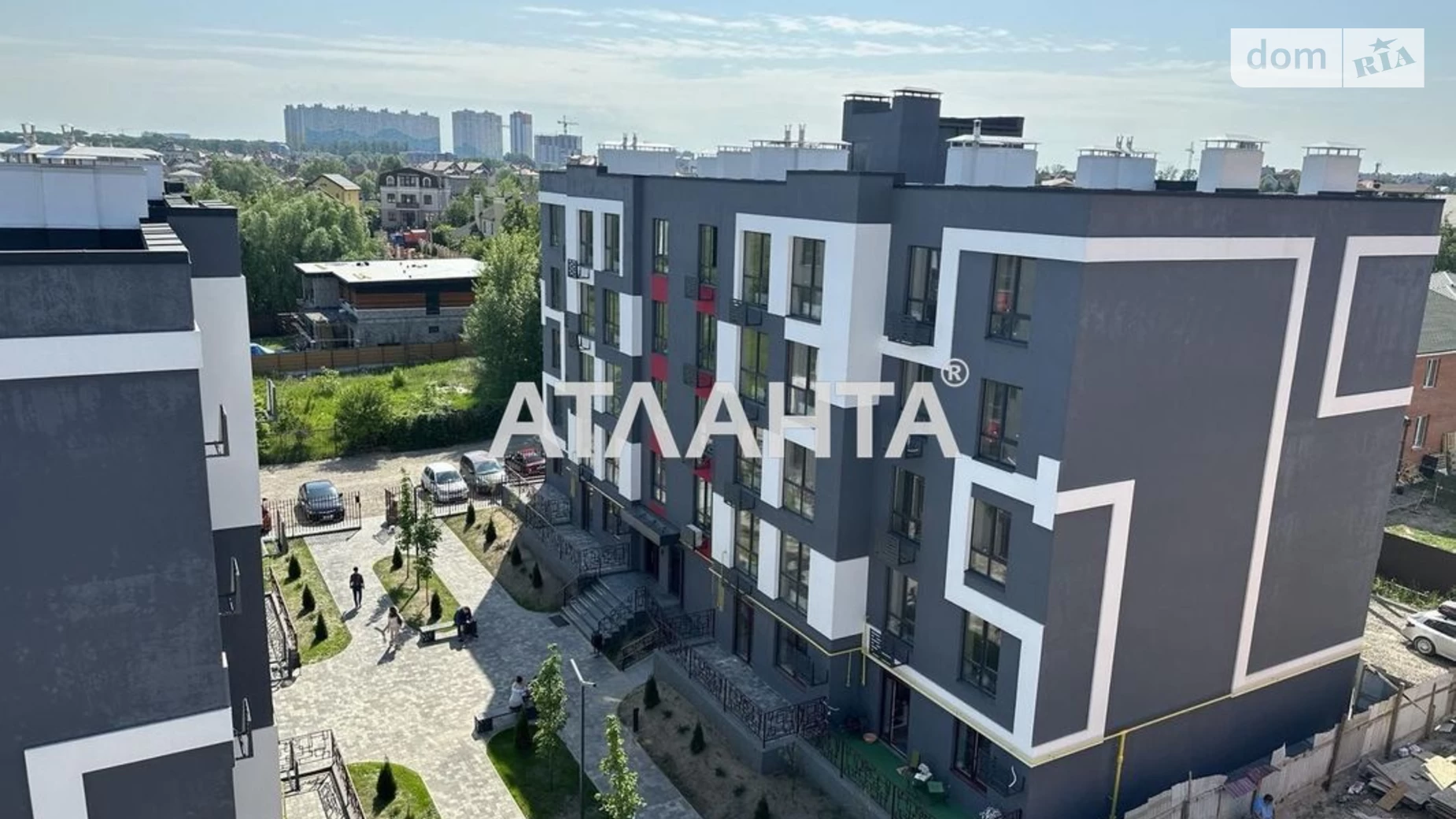 Продается 1-комнатная квартира 37.76 кв. м в Гатном, пер. Грушевского - фото 2